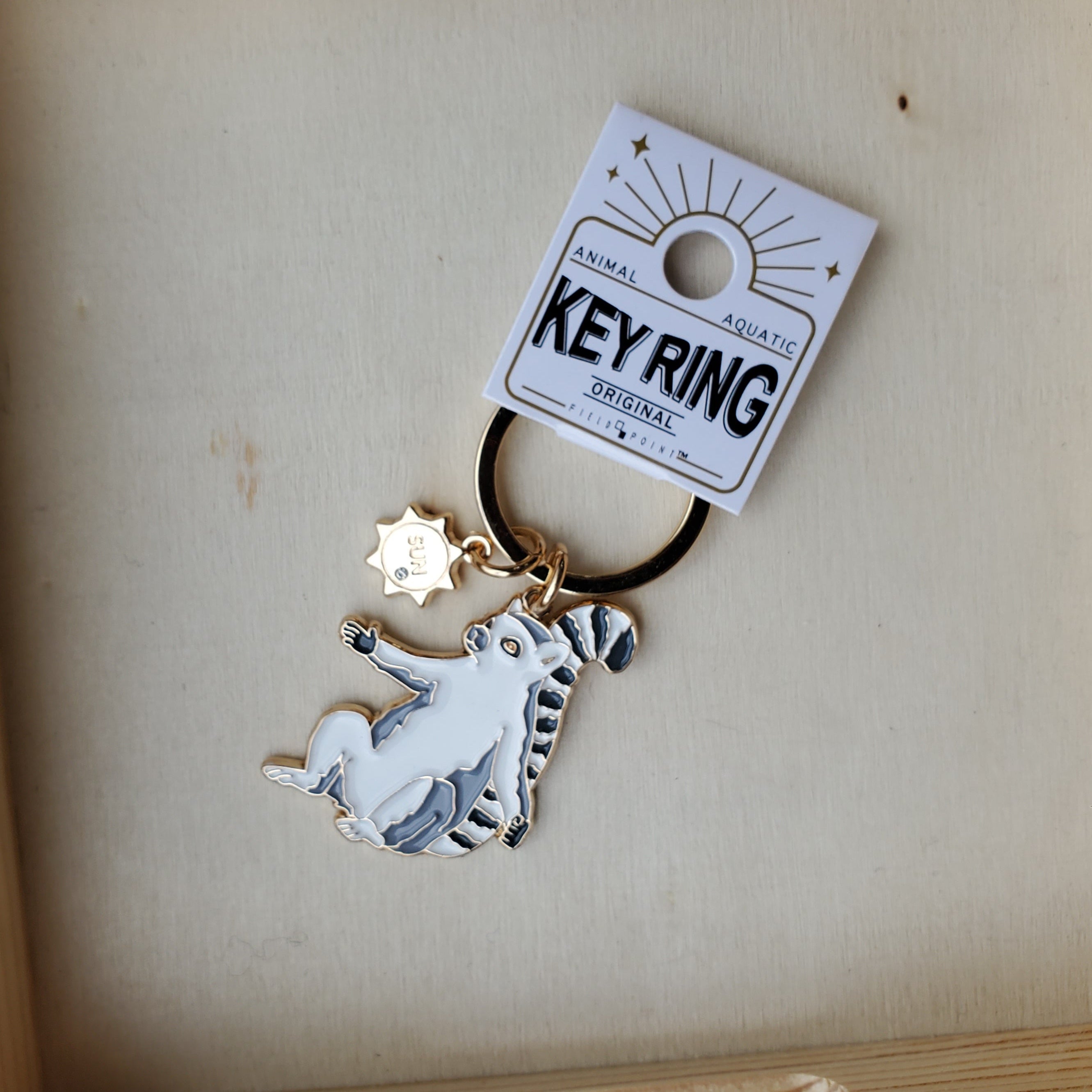 Ring Tail Lemur Keychain