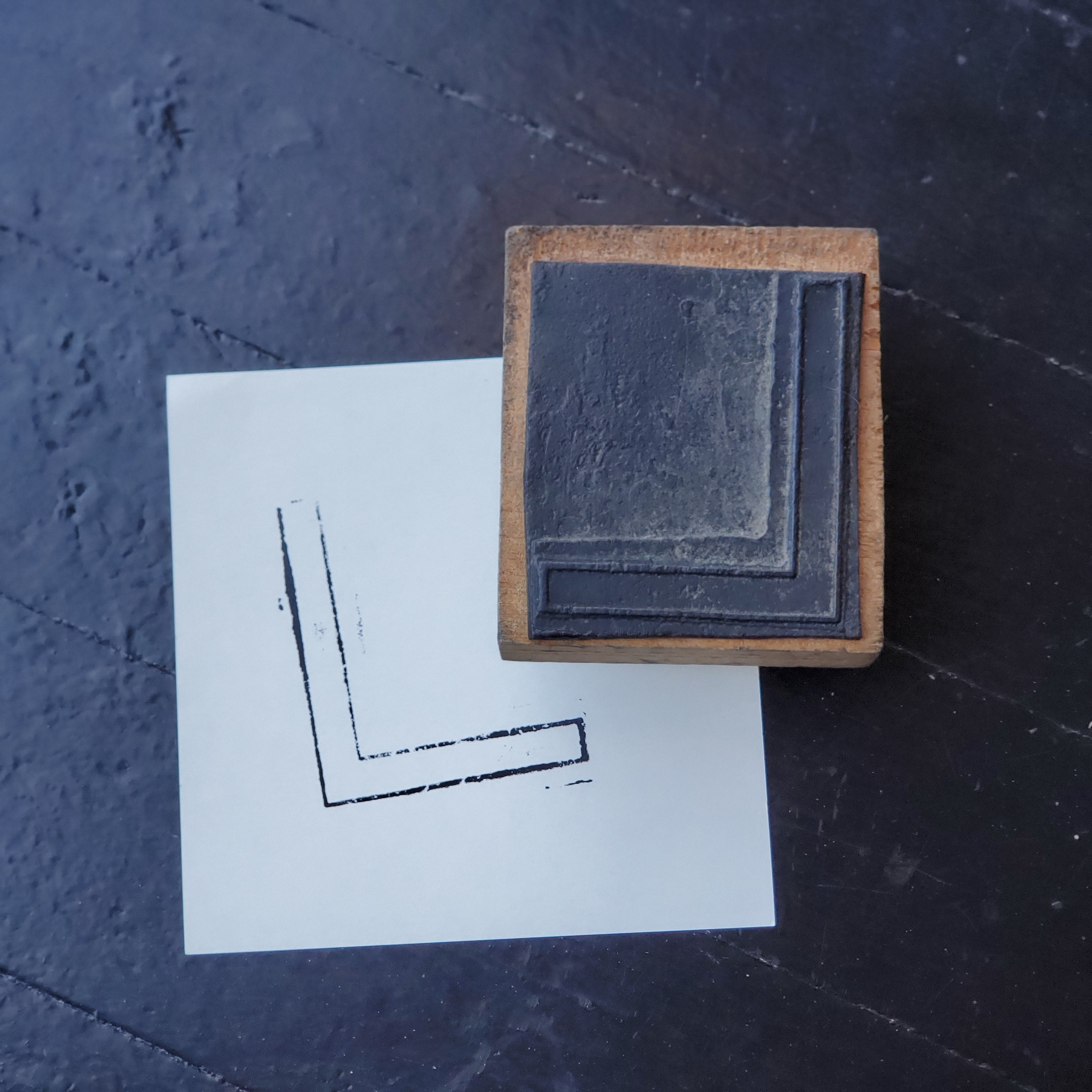 Vintage Mexican Rubber Block Stamp / Various Letters