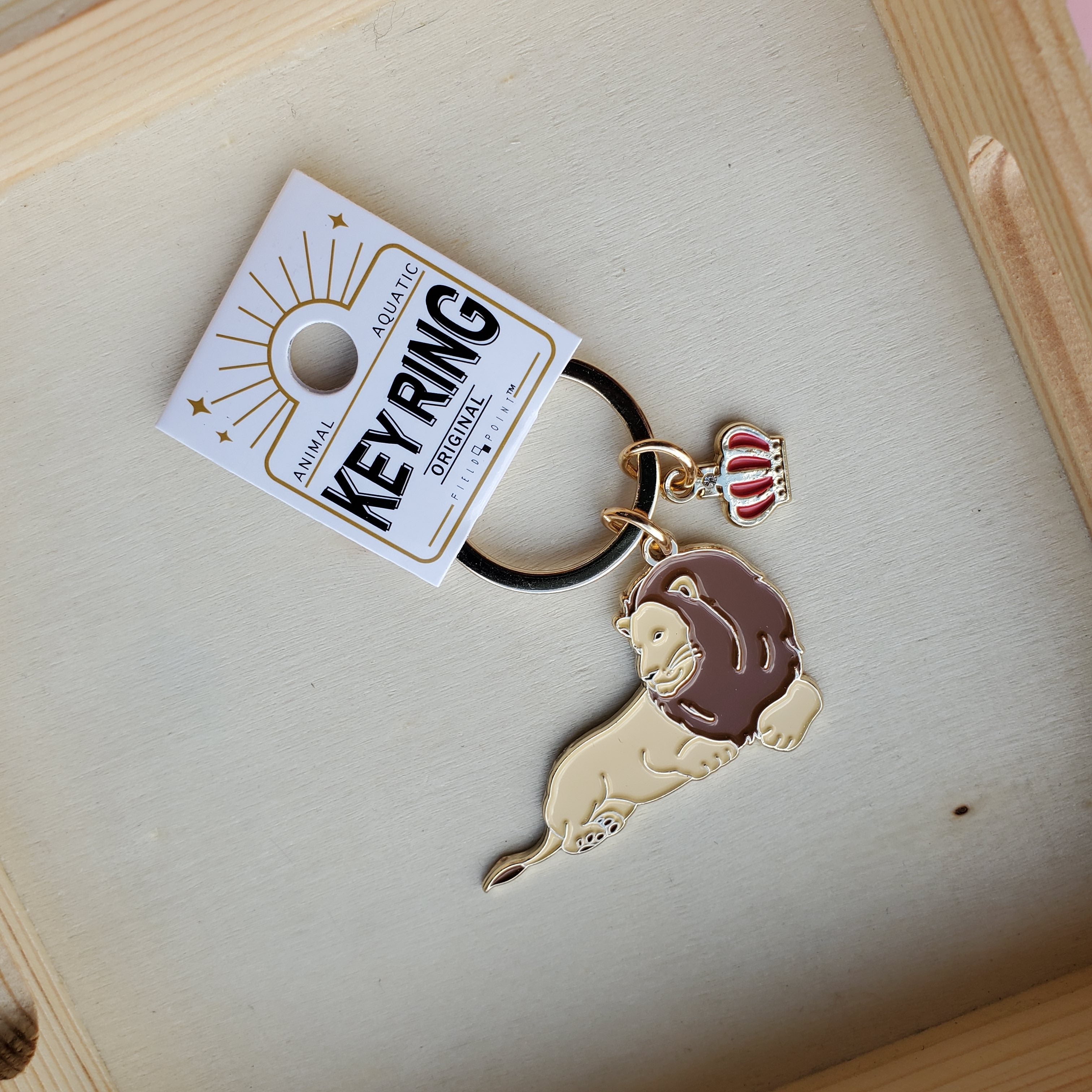 Lion Keychain