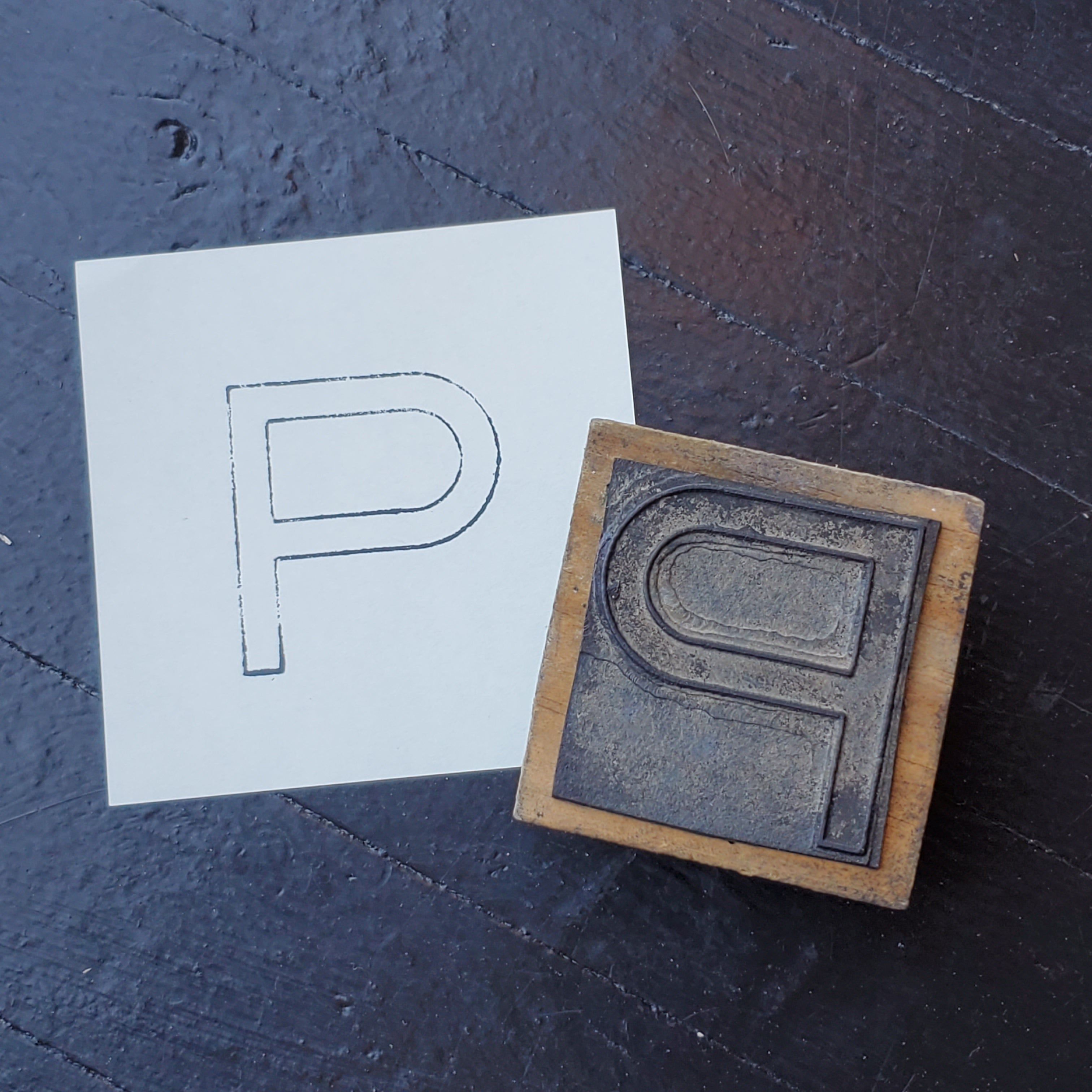Vintage Mexican Rubber Block Stamp / Various Letters