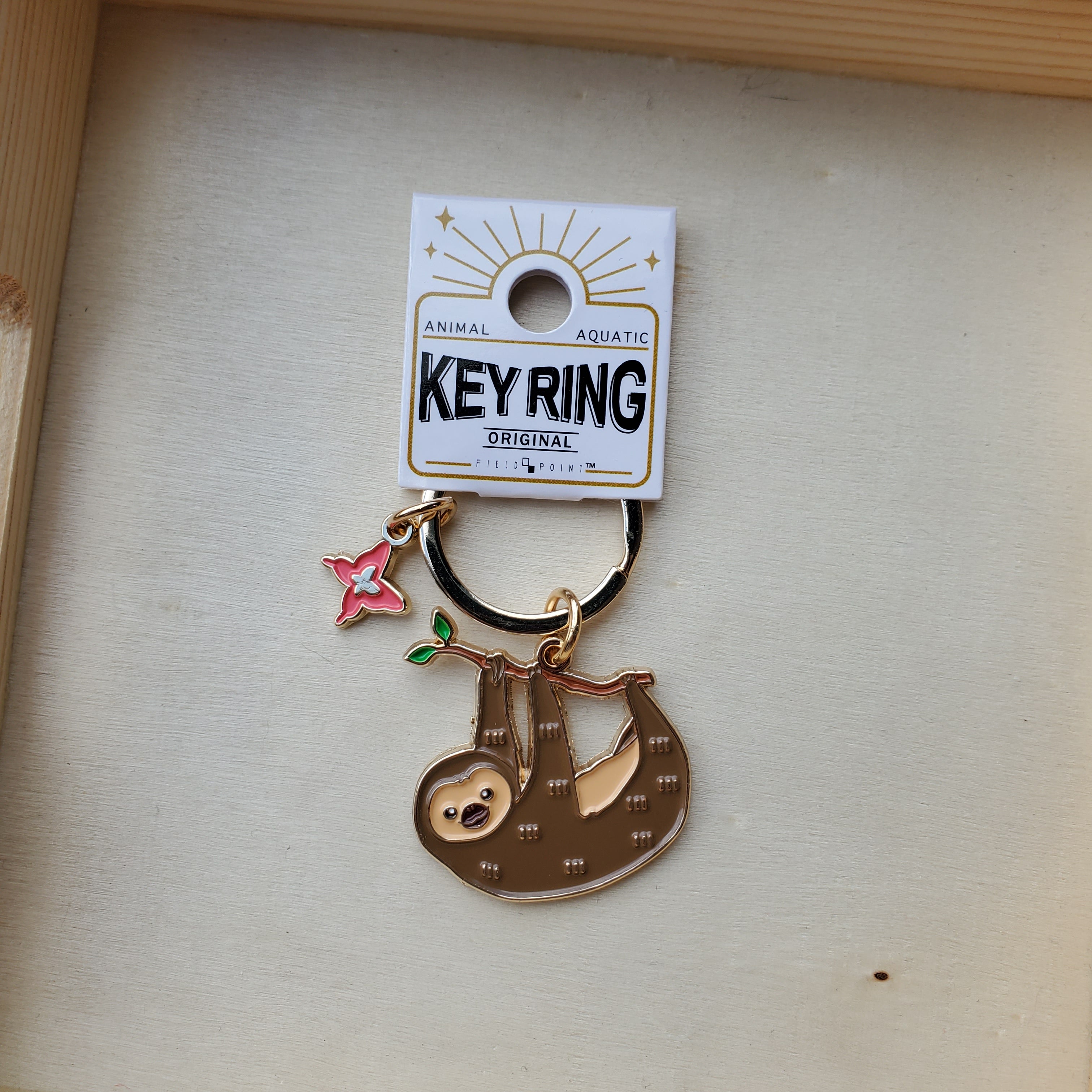 Sloth Keychain
