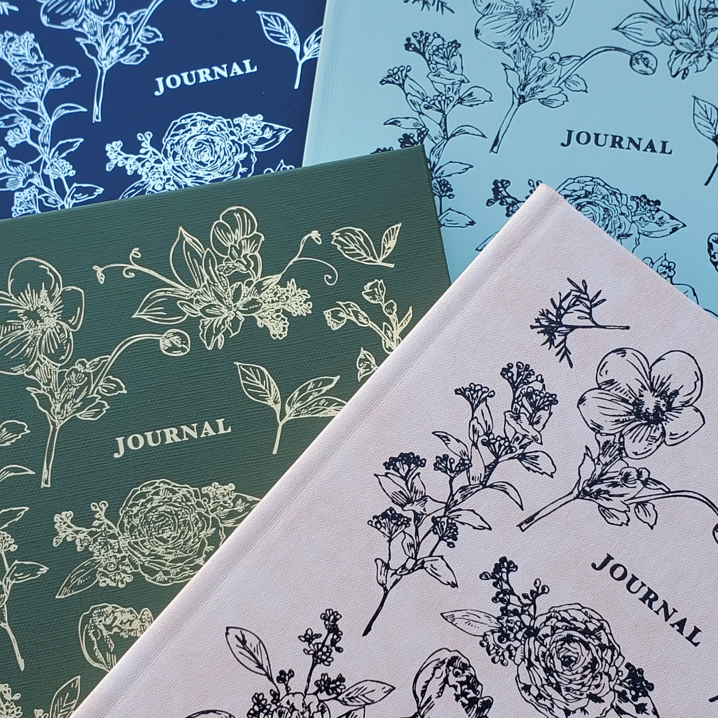 Daigo Easy Journal / Hibiya Kadan / Floral Journal / B6 Blue