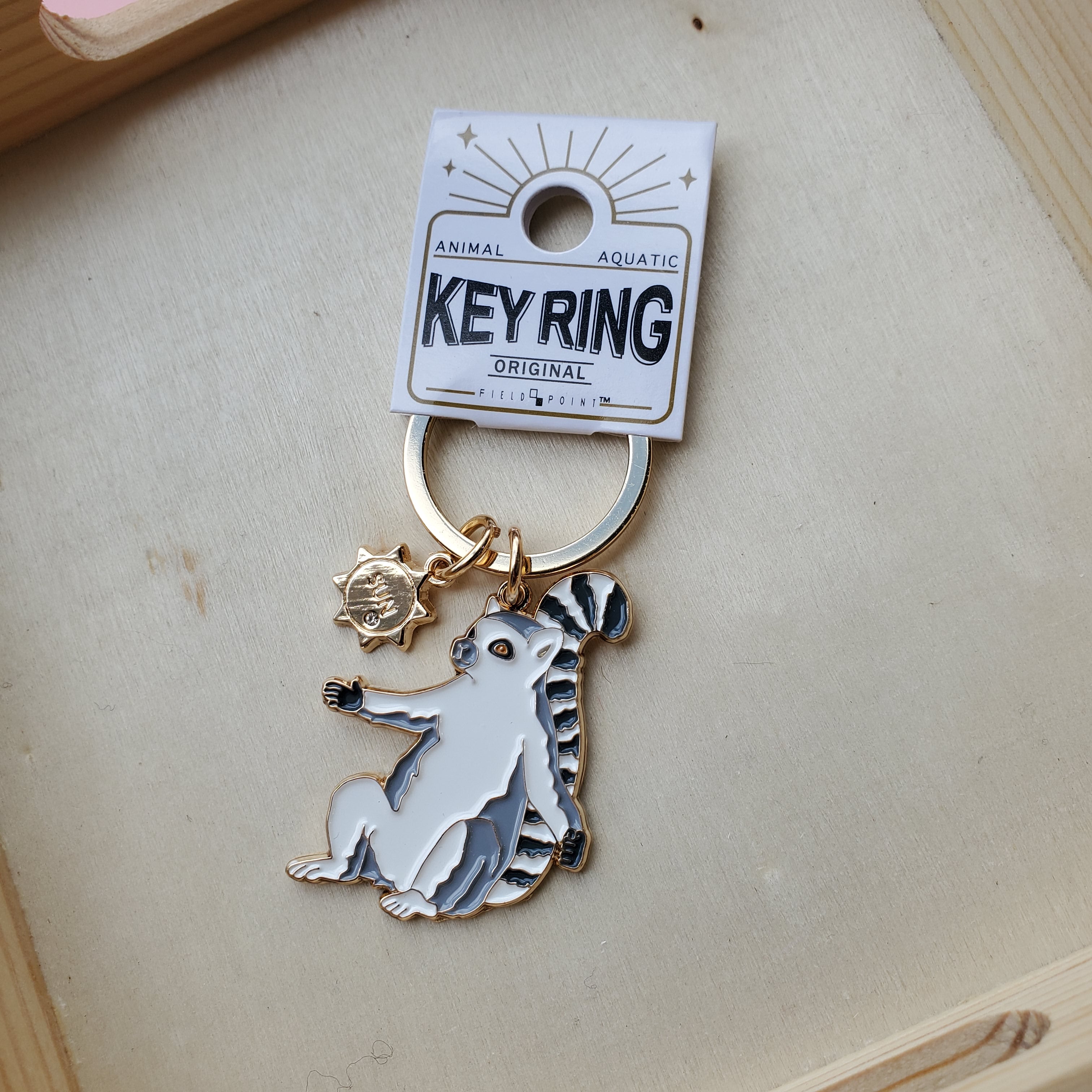 Ring Tail Lemur Keychain