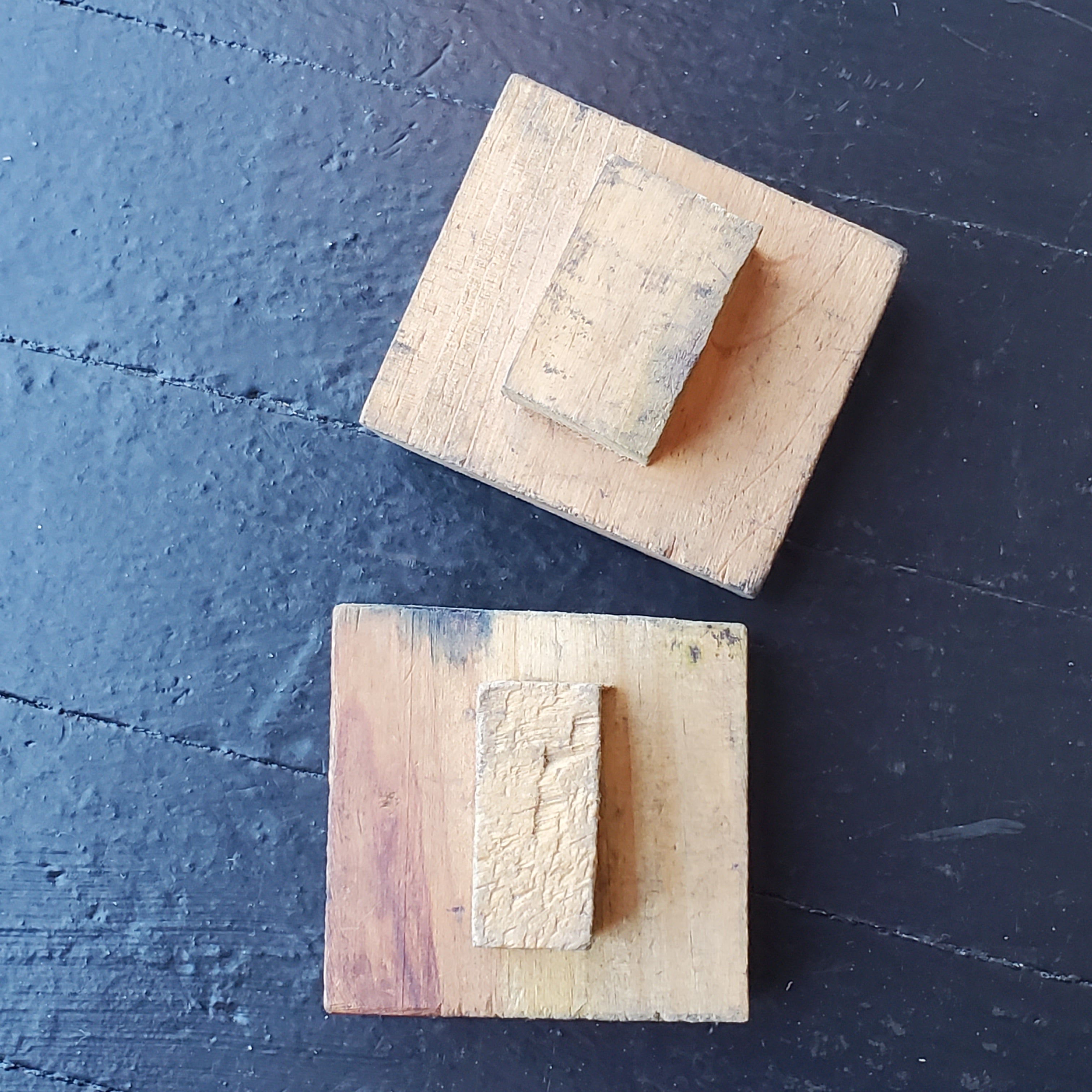 Vintage Mexican Rubber Block Stamp / Various Letters