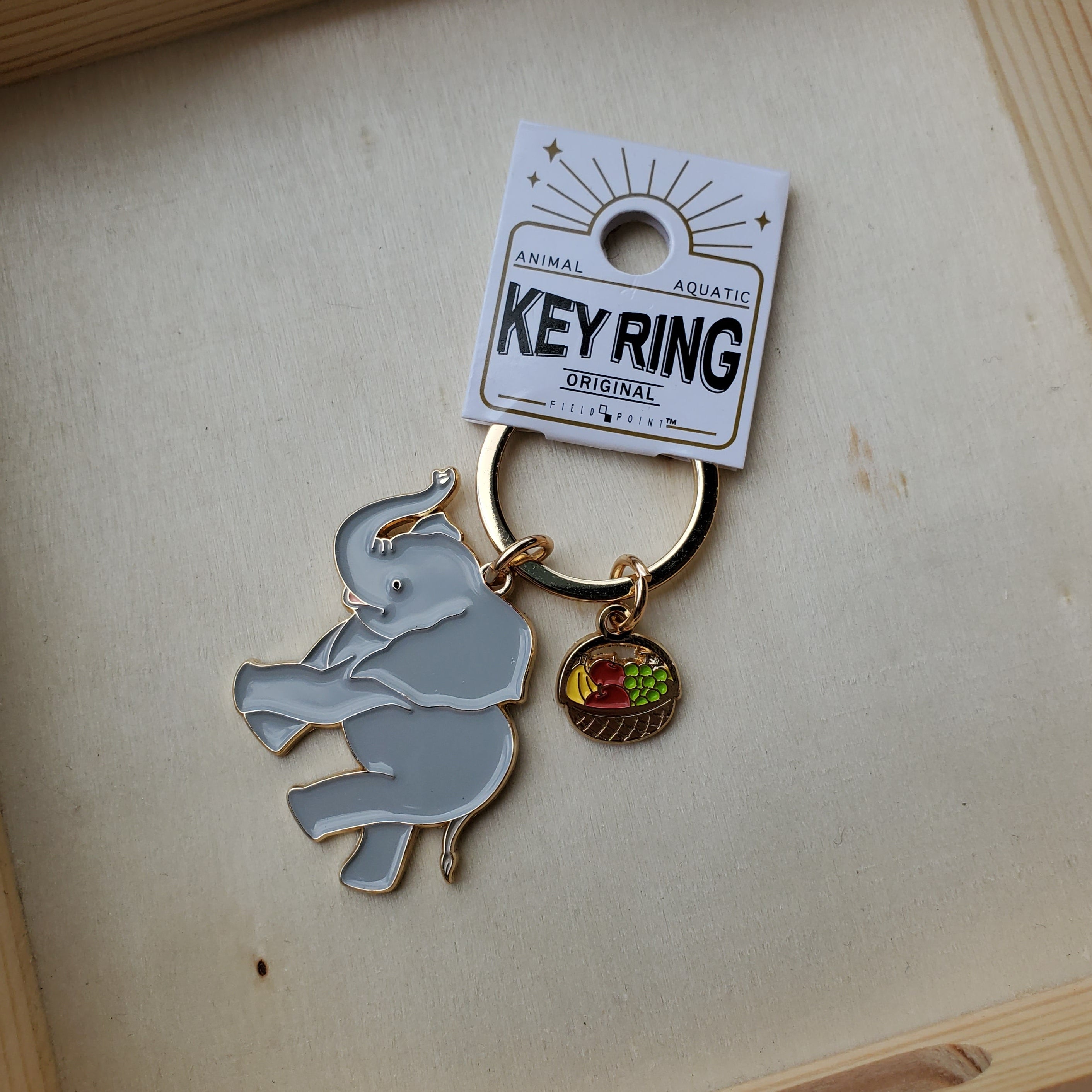 Elephant Keychain