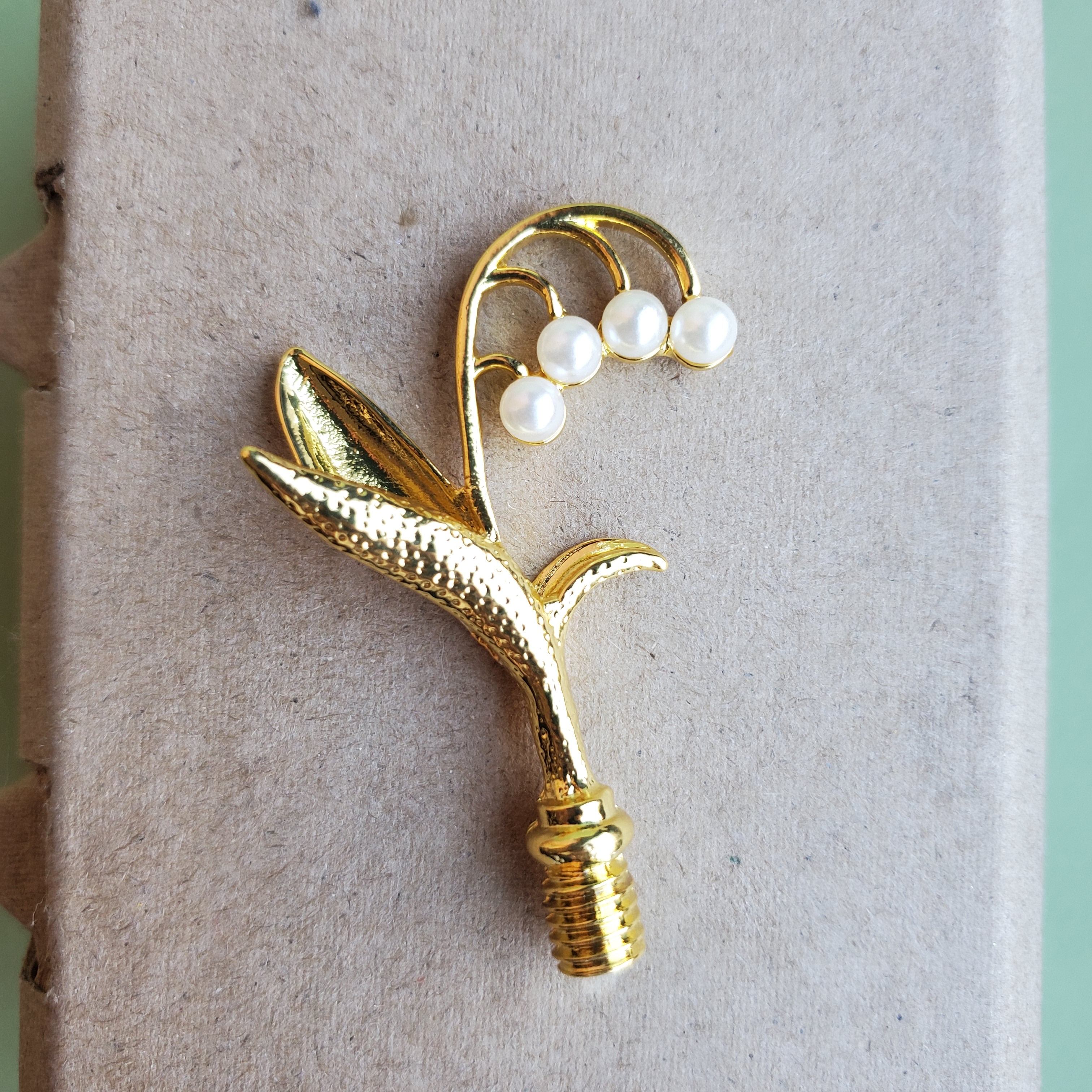 Lily of the Valley Wax Seal Handle