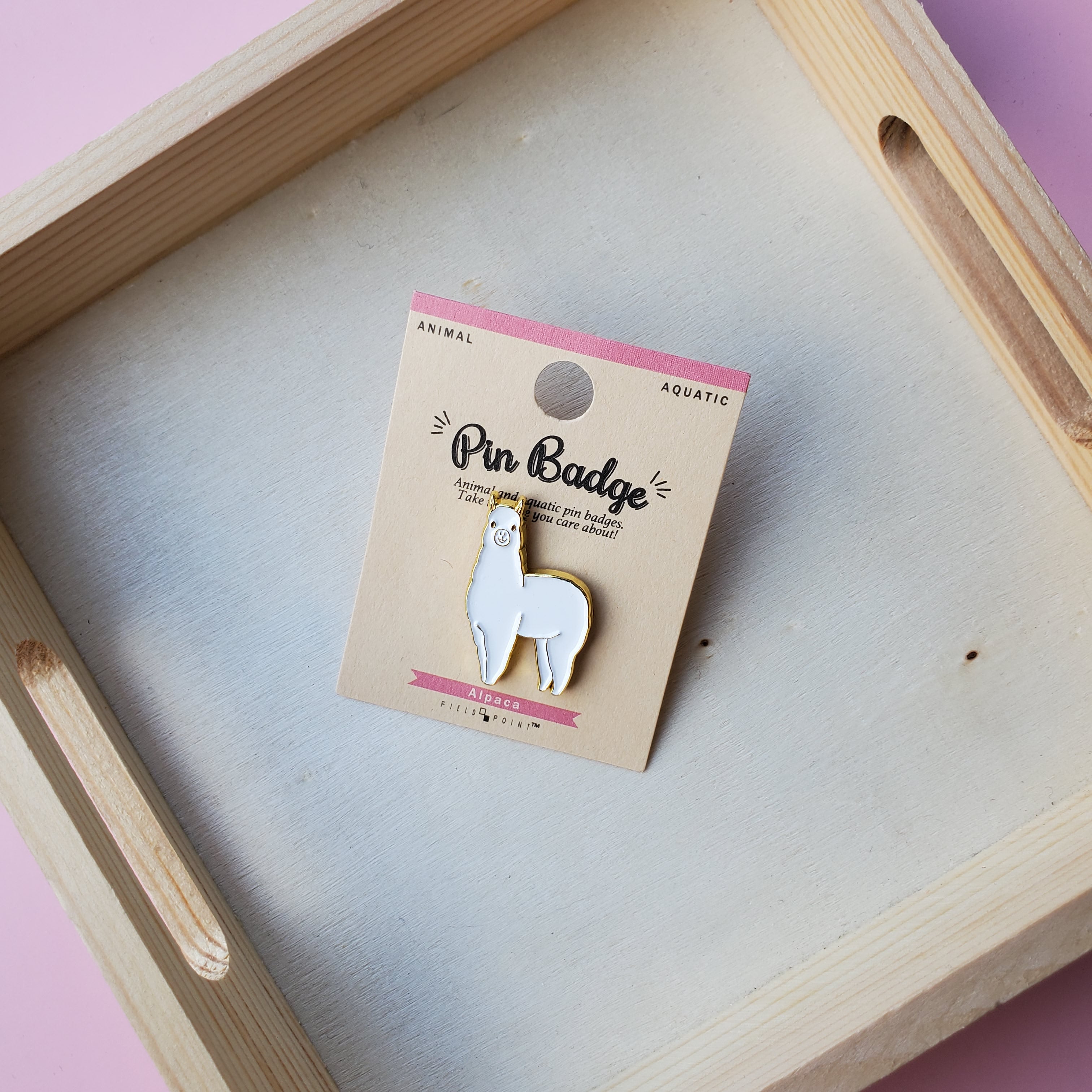 Alpaca Lapel Pin