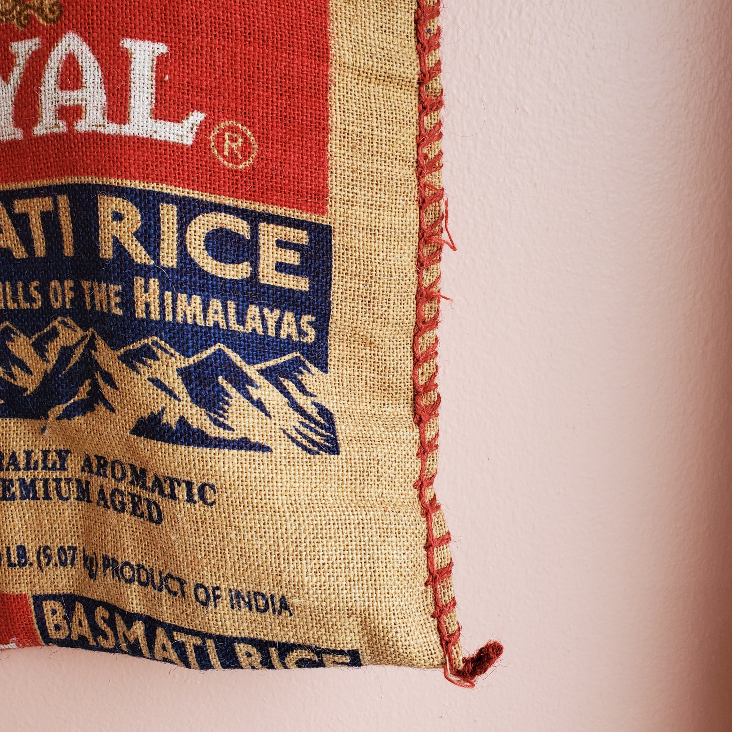 Handmade Rice Sack Tote