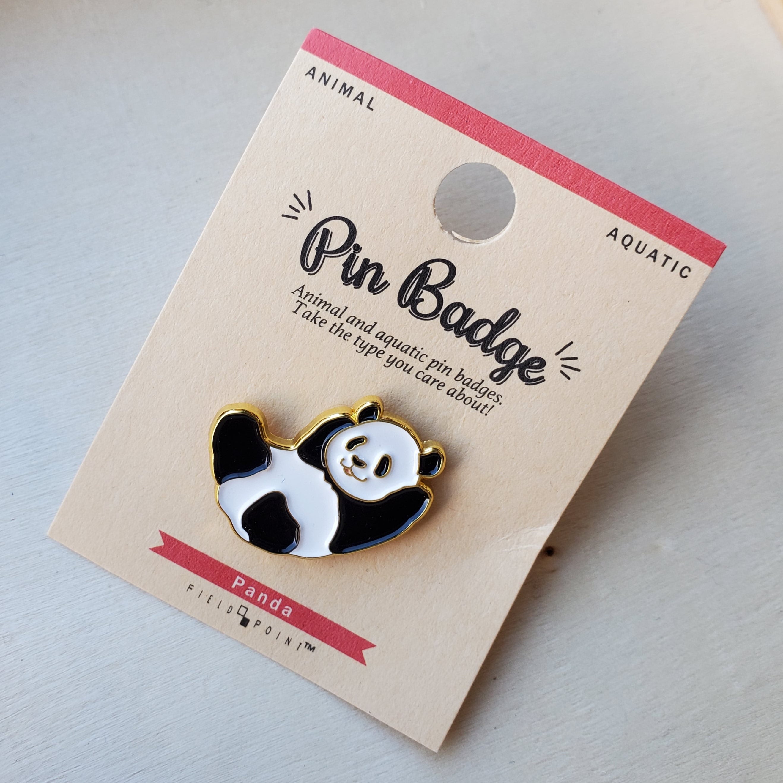 Panda Lapel Pin