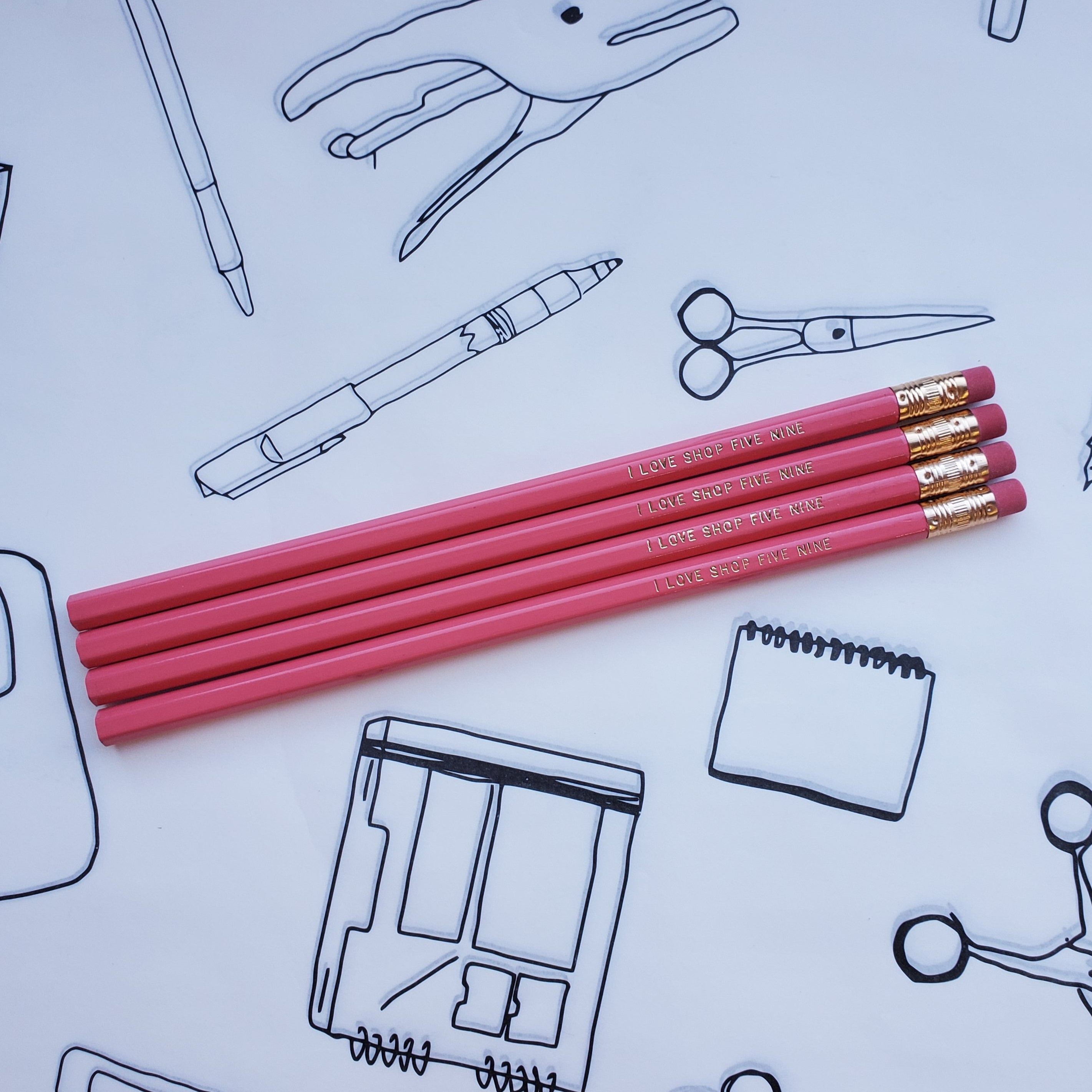 I Love Shop Five Nine Pencil