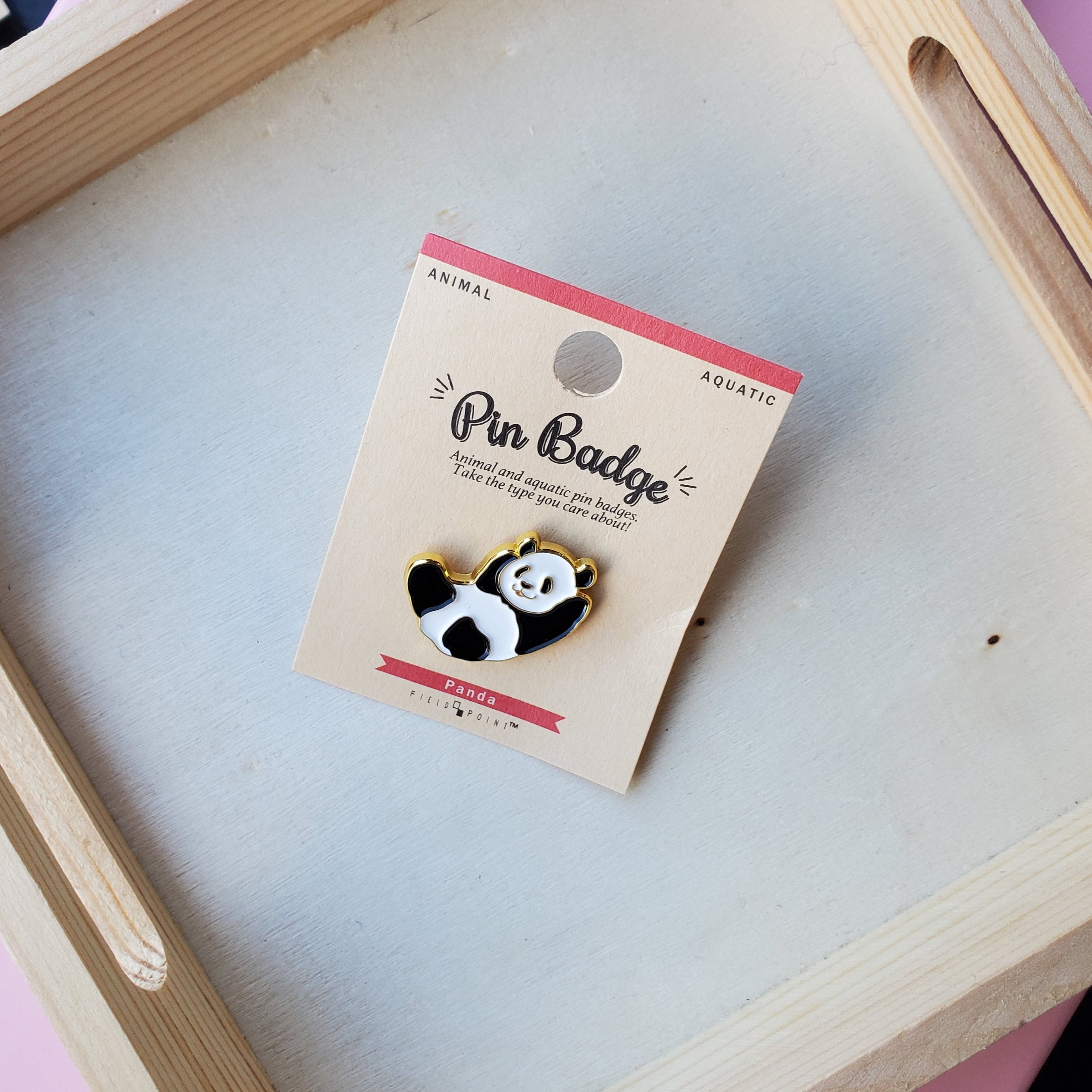Panda Lapel Pin
