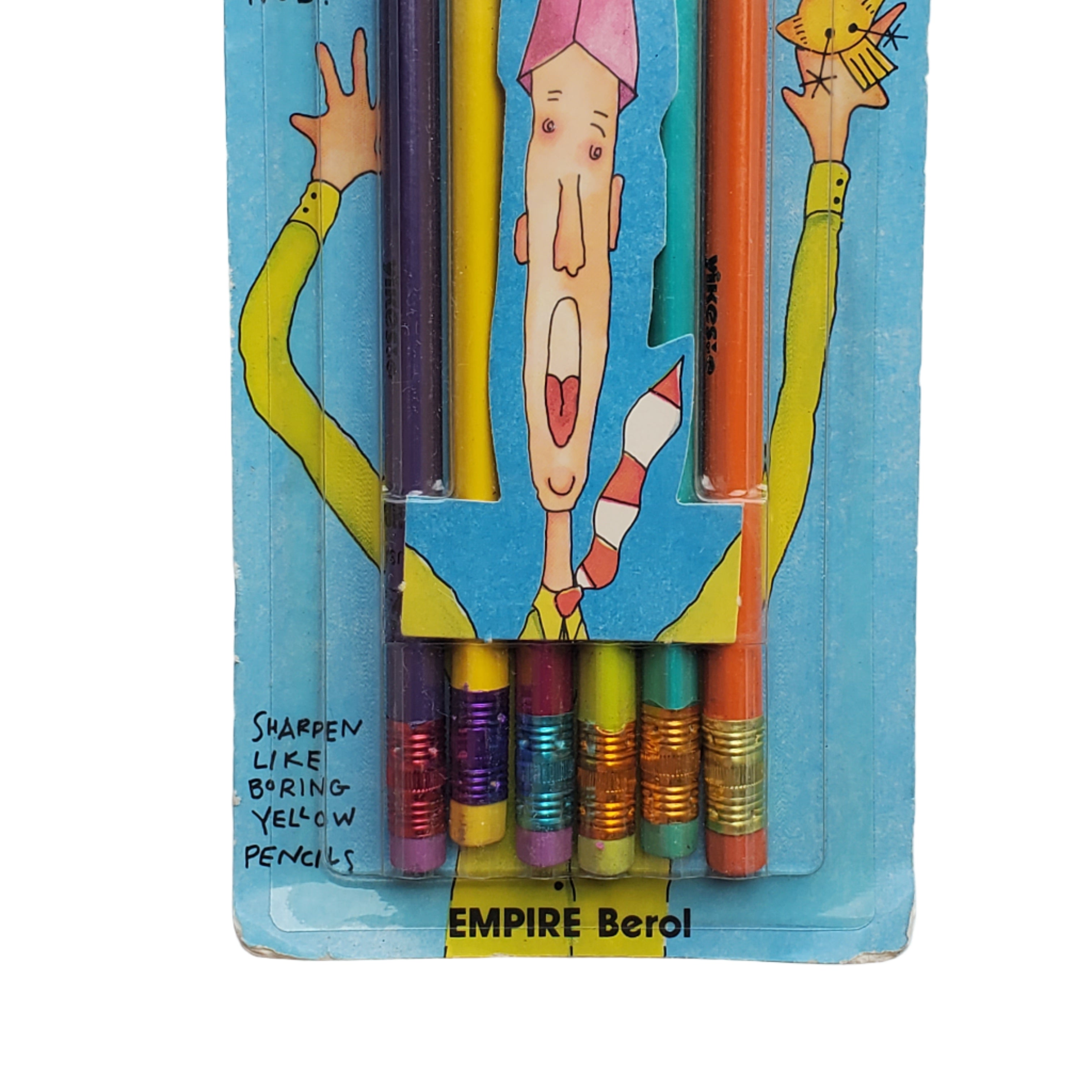 Vintage Yikes Pencil Set / Triangles