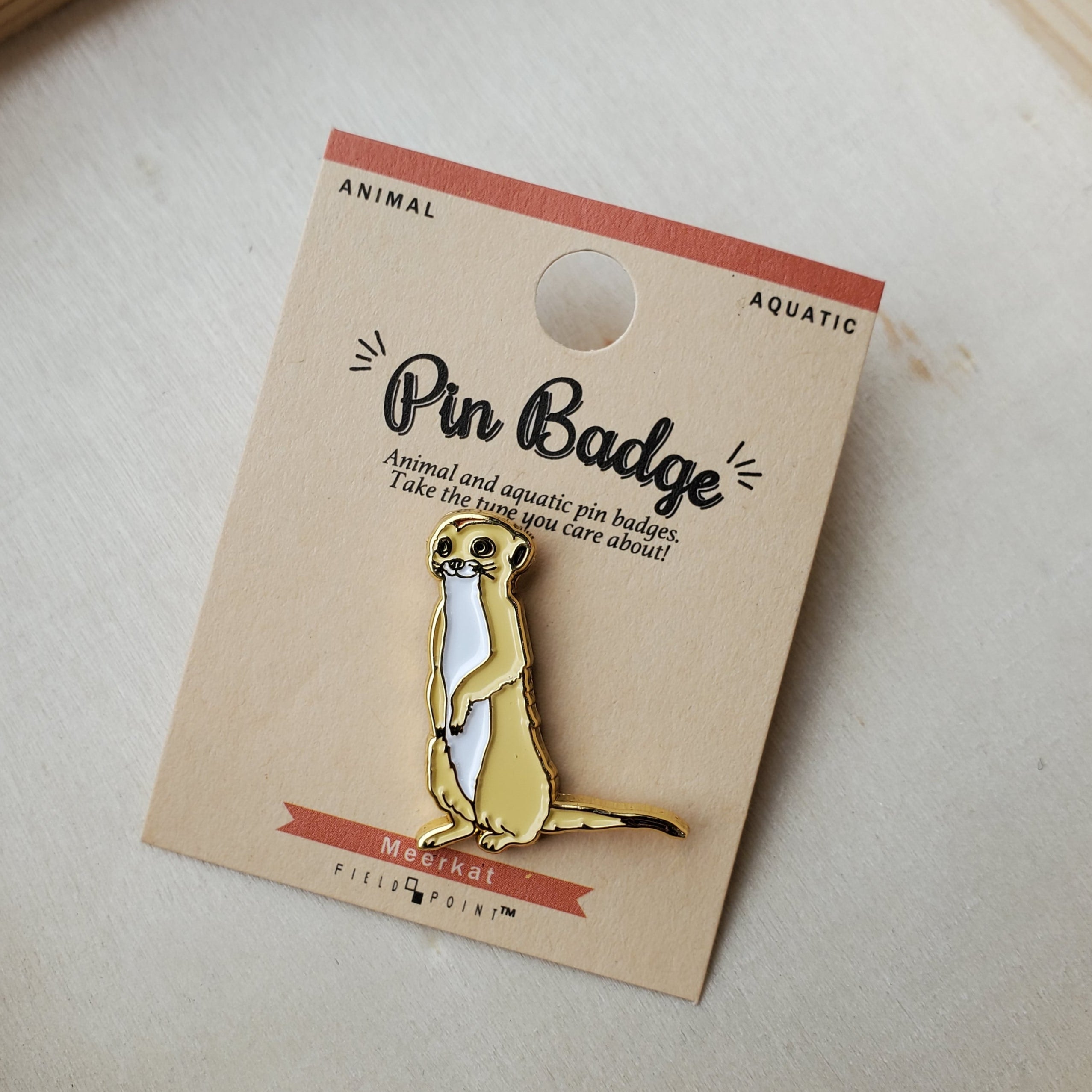 Meerkat Lapel Pin