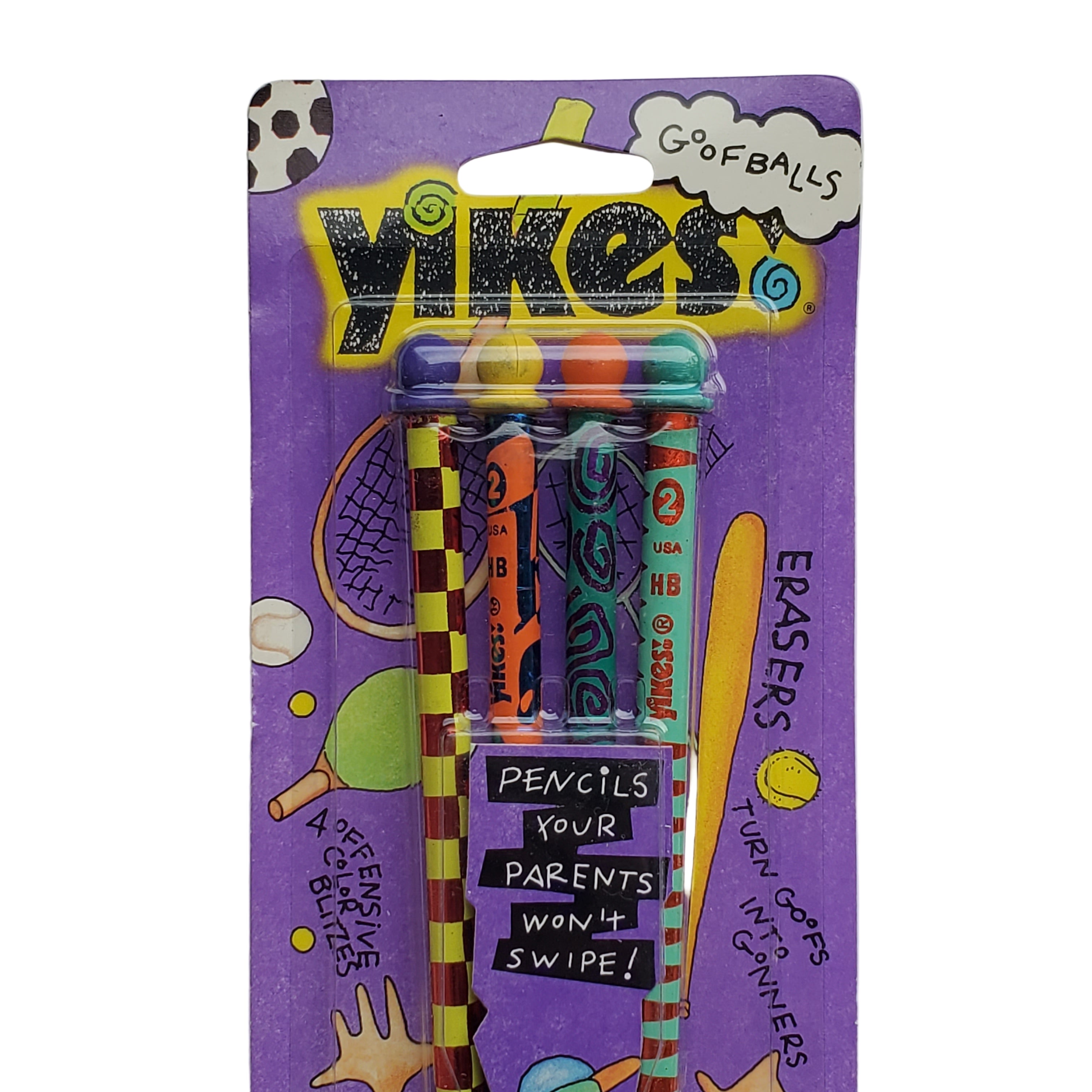 Vintage Yikes Pencil Set / Goofballs