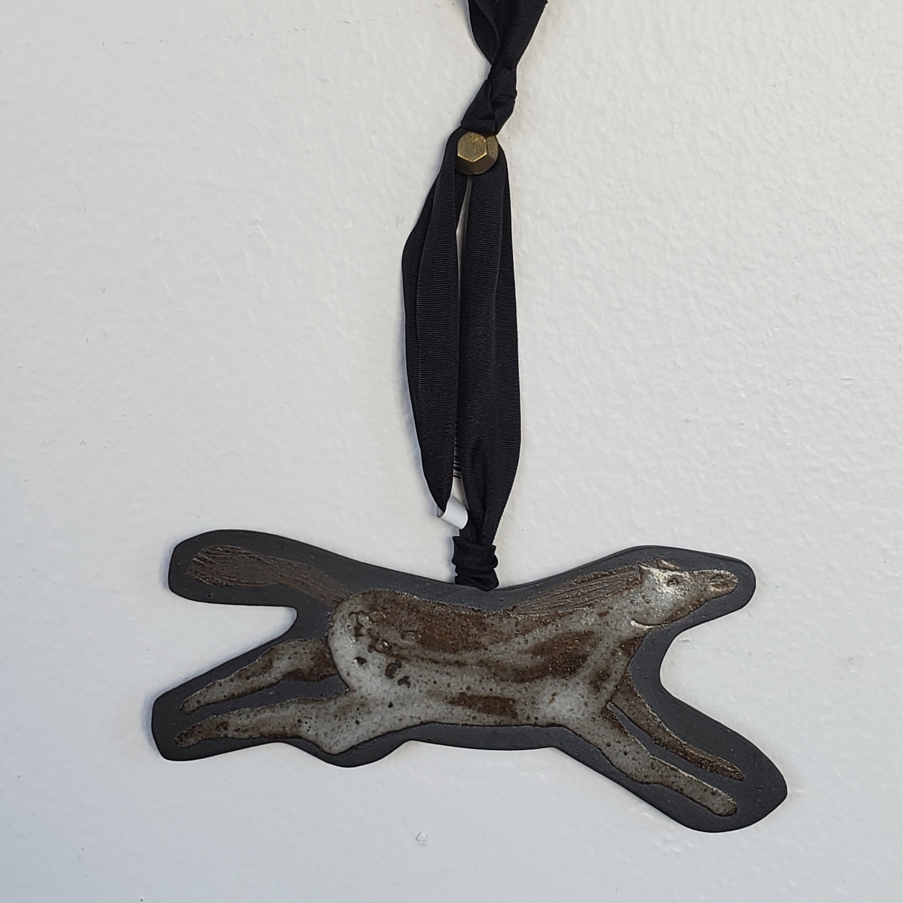 Curio Ceramic Horse Ornament