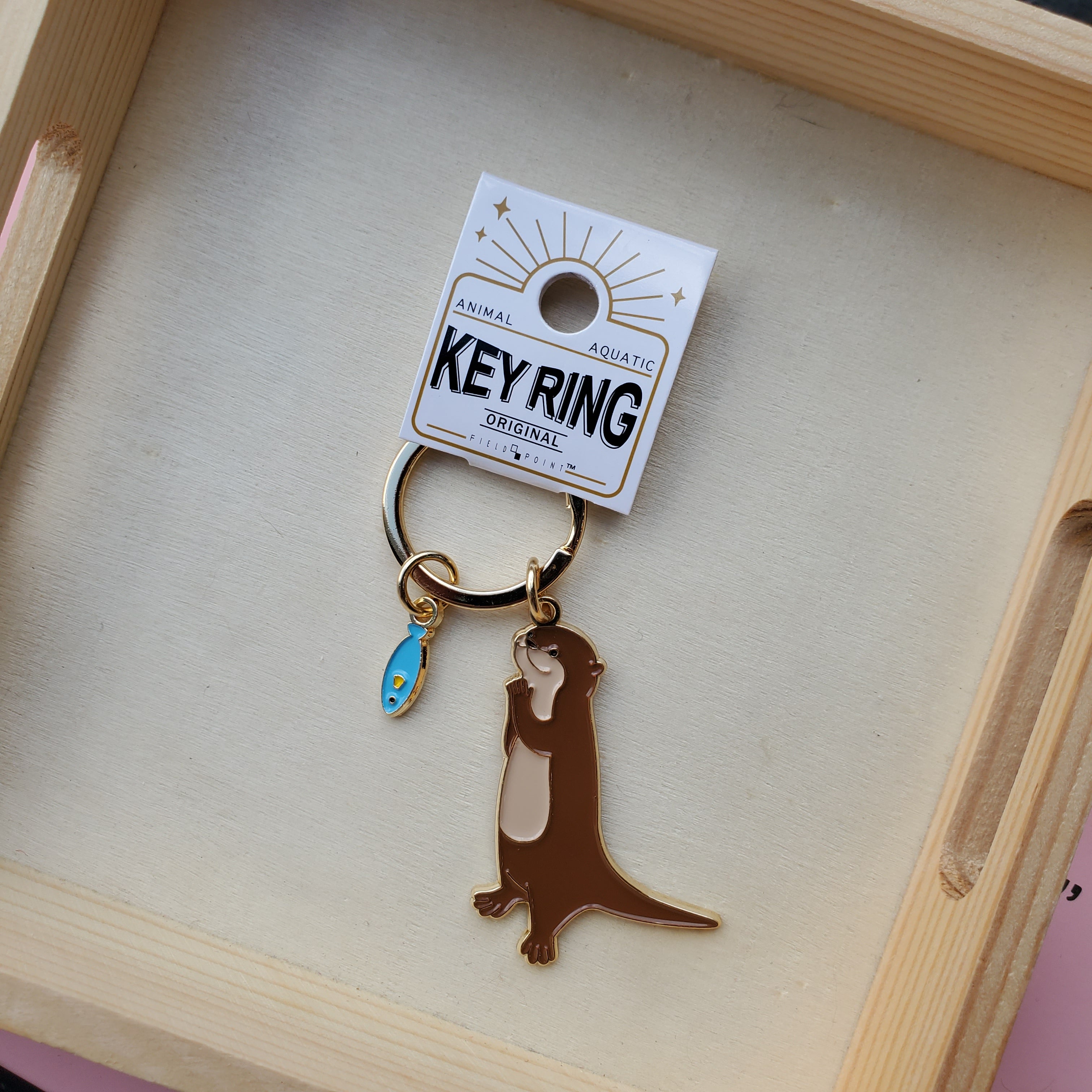 River Otter Keychain