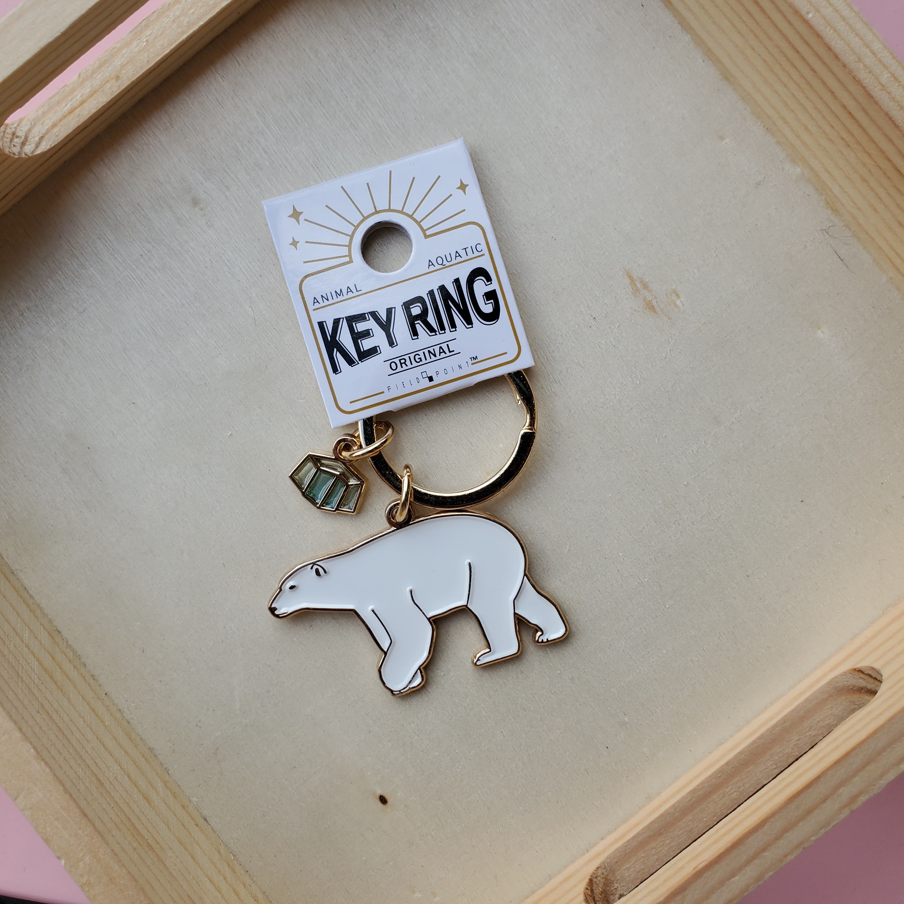 Polar Bear Keychain