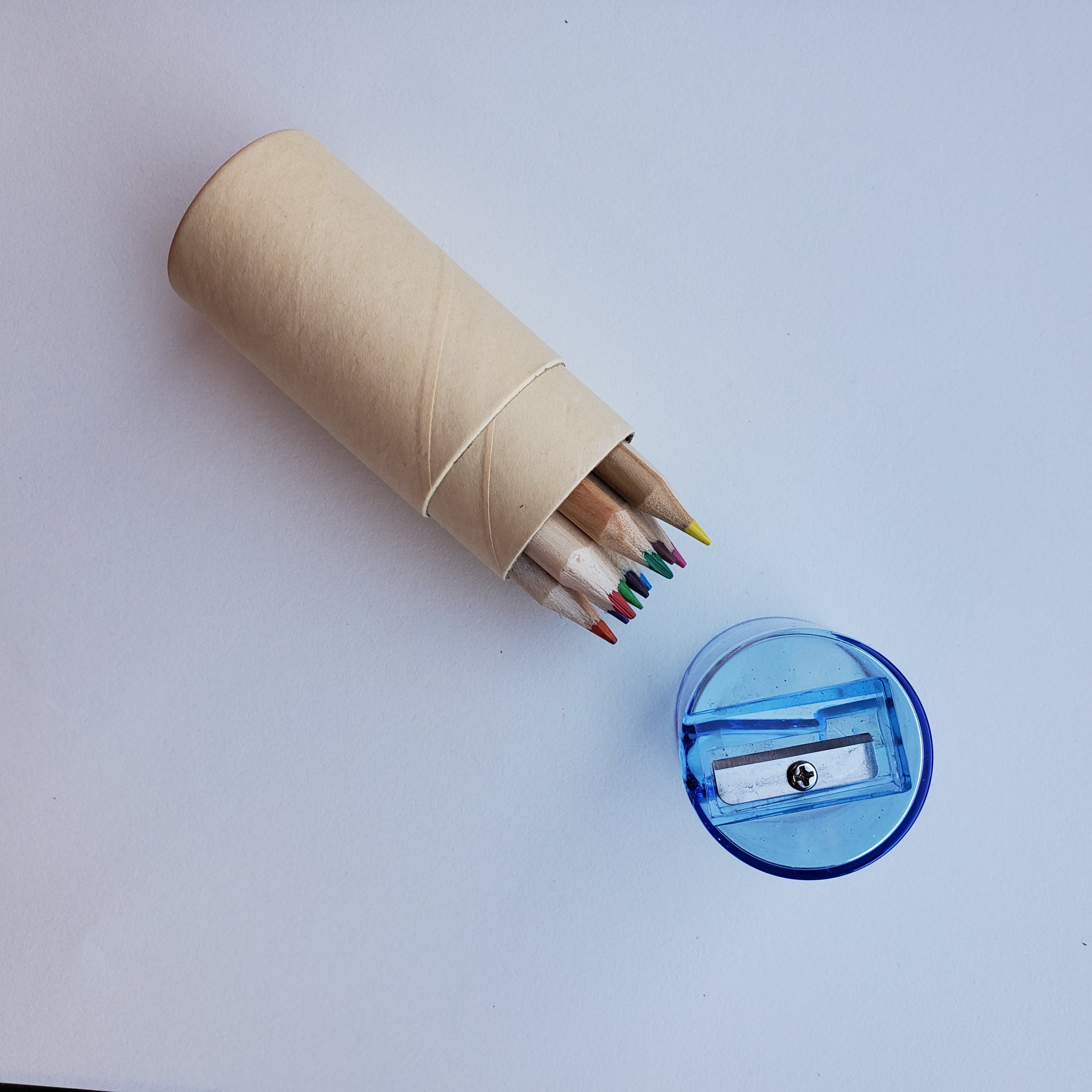 Colored Pencil Set with Sharpener