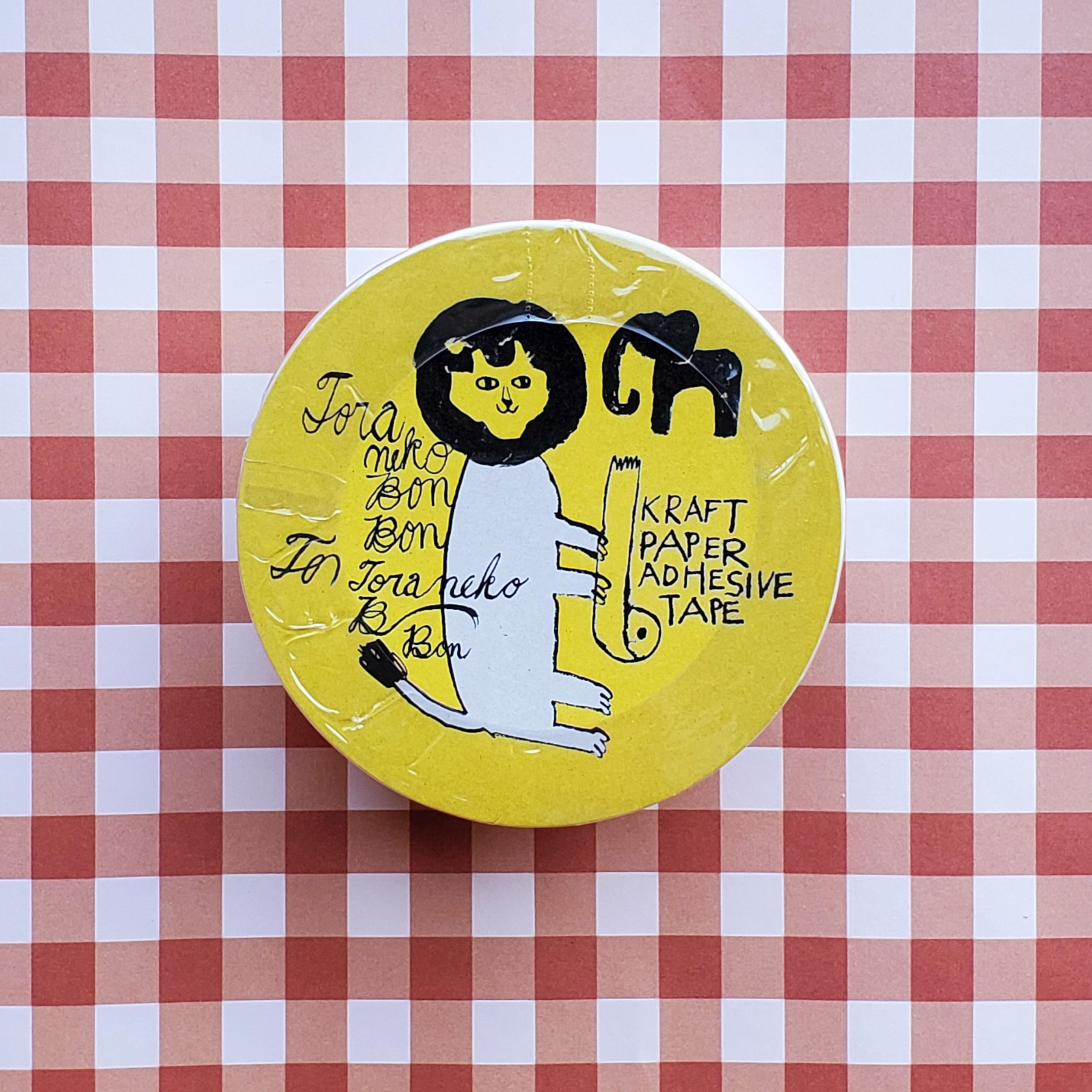 Classiky Masking Tape x Toranekobonbon Kraft Paper Adhesive Tape / Africa