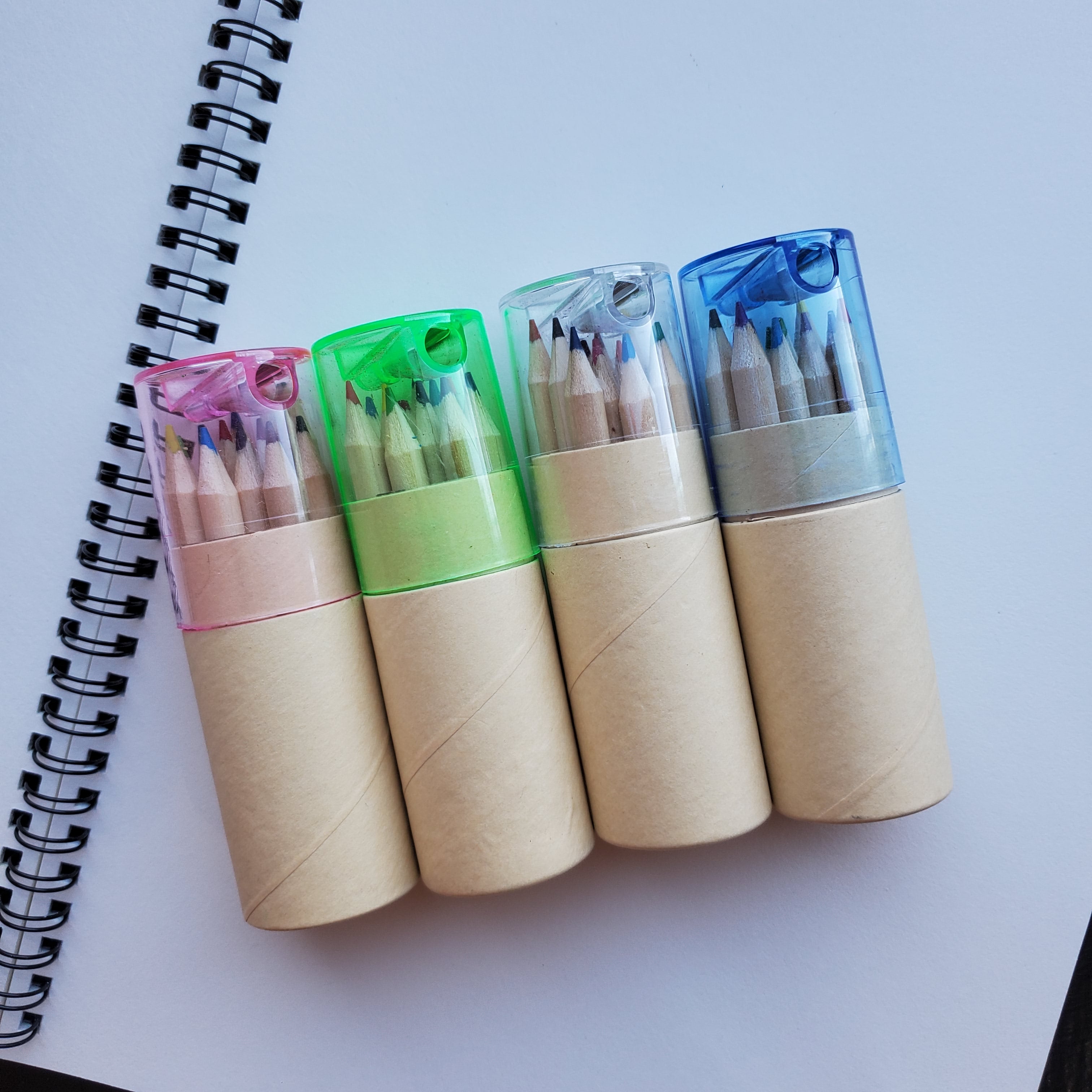 Colored Pencil Set with Sharpener