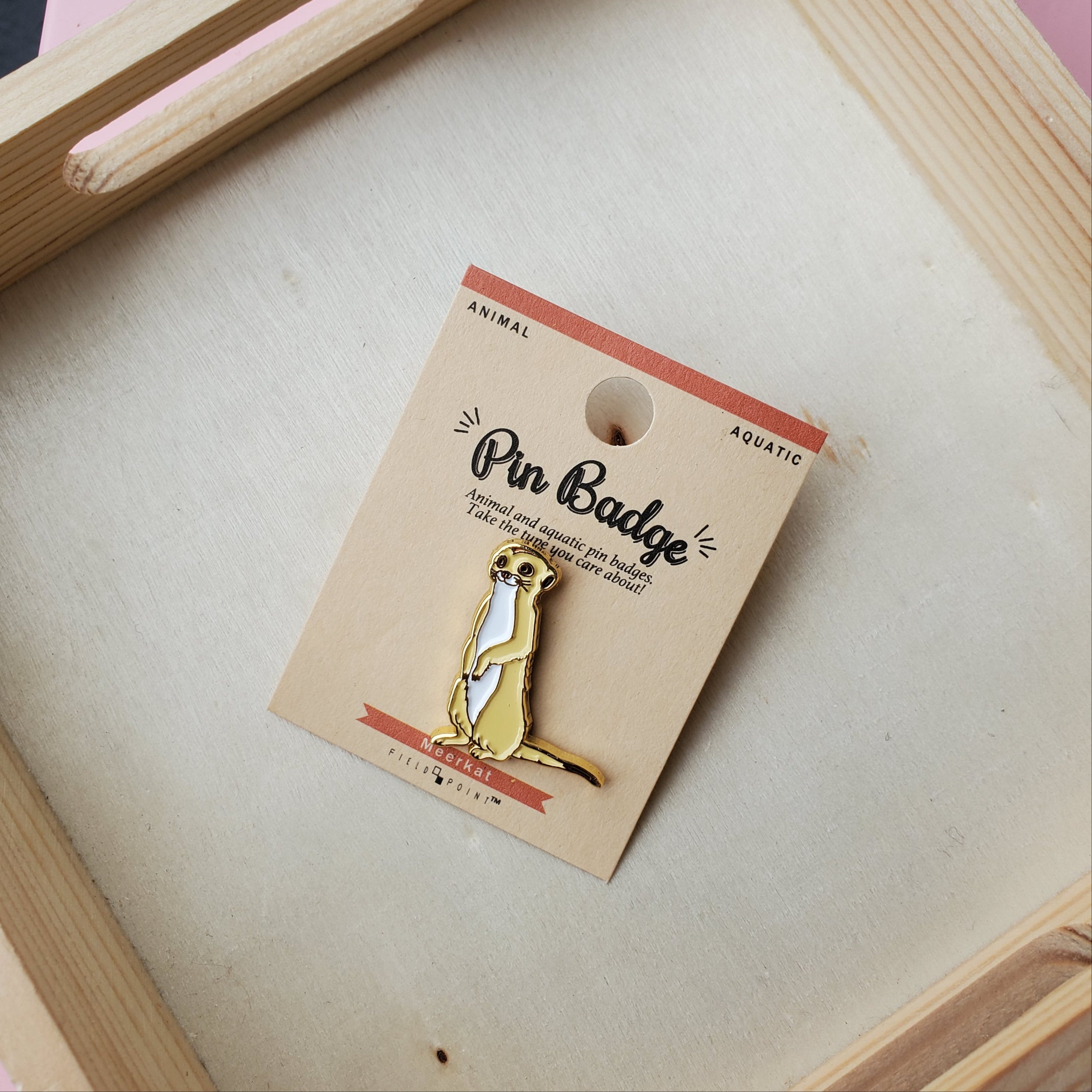 Meerkat Lapel Pin