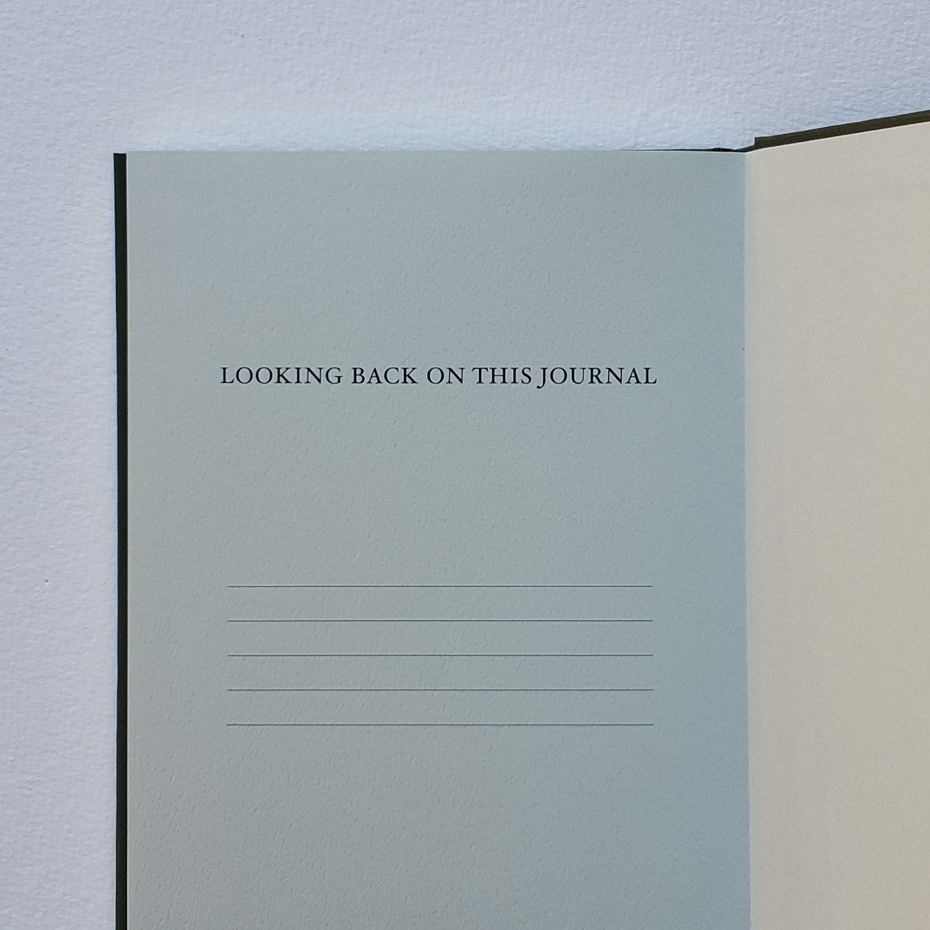 Daigo Easy Journal / Hibiya Kadan / Floral Journal / B6 Blue