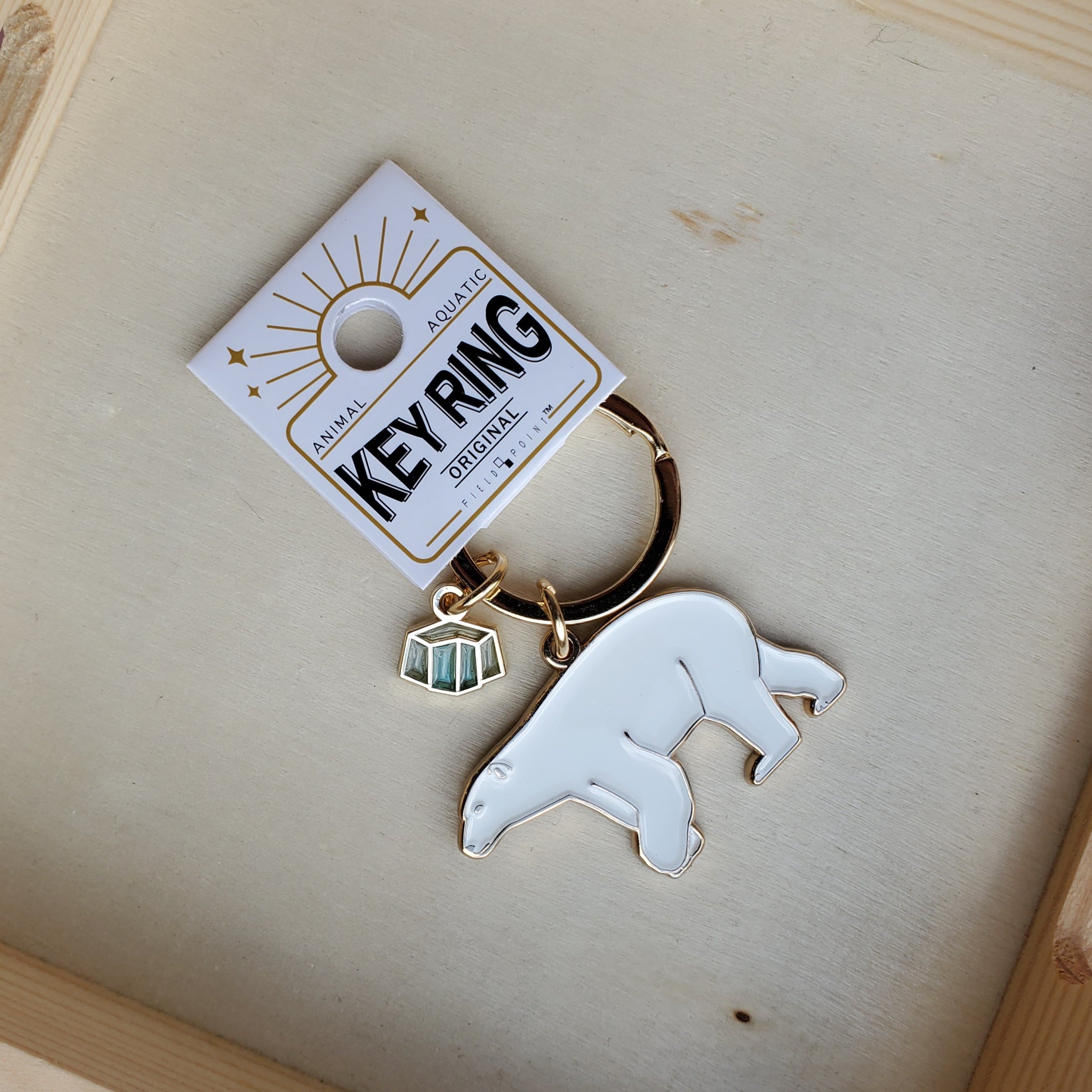 Polar Bear Keychain
