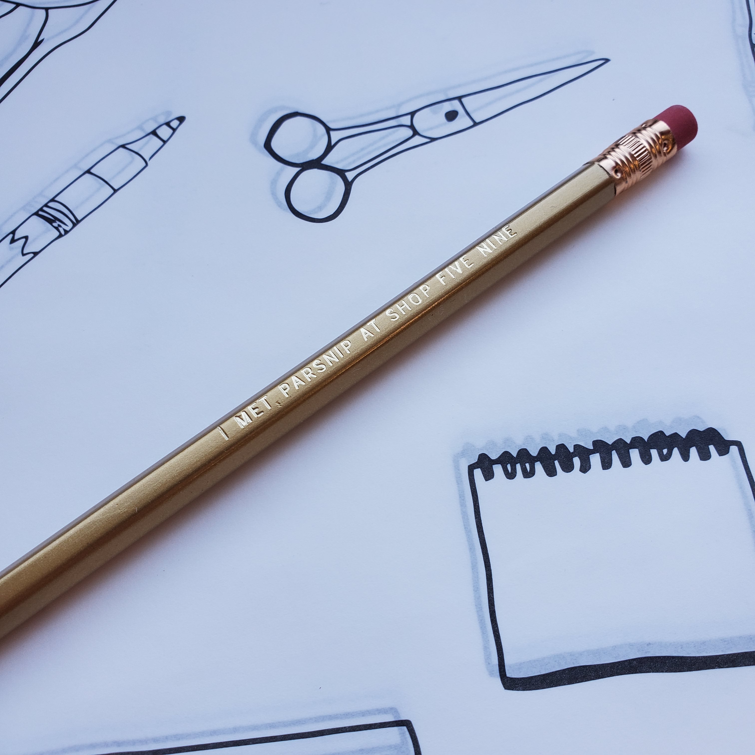 I Met Parsnip Pencil