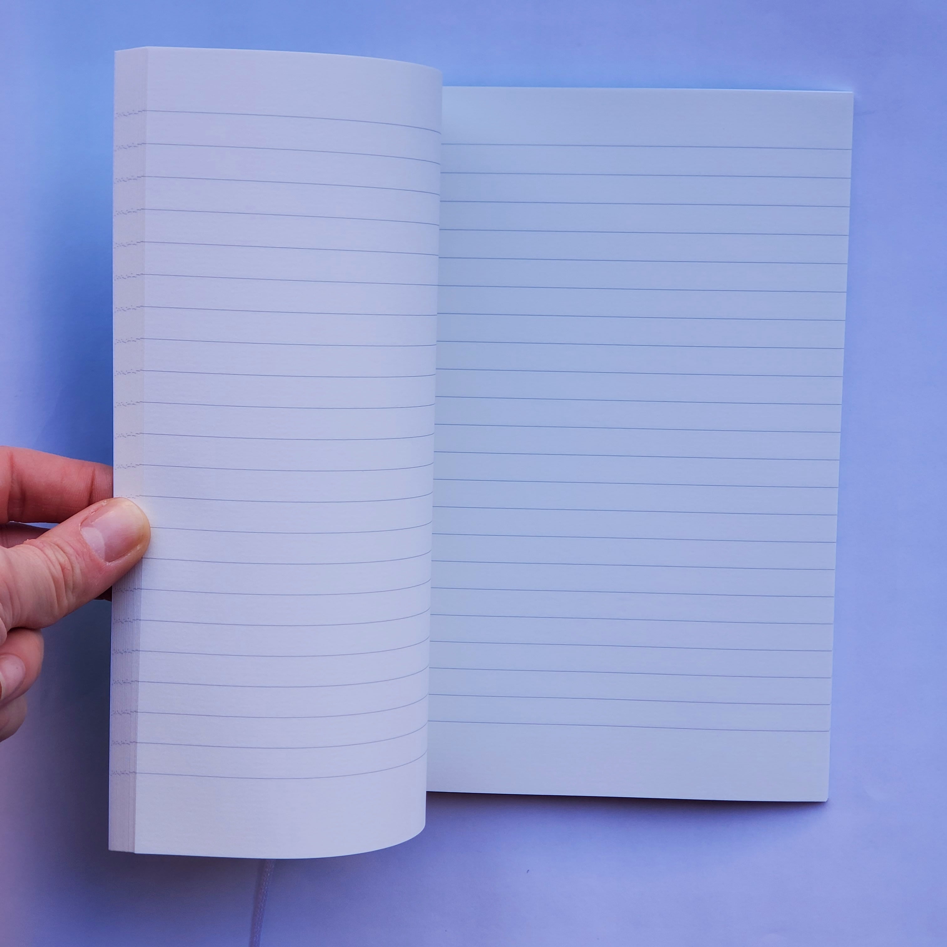 Classiky Thread Stitching Notebook / Ruled / Turquoise