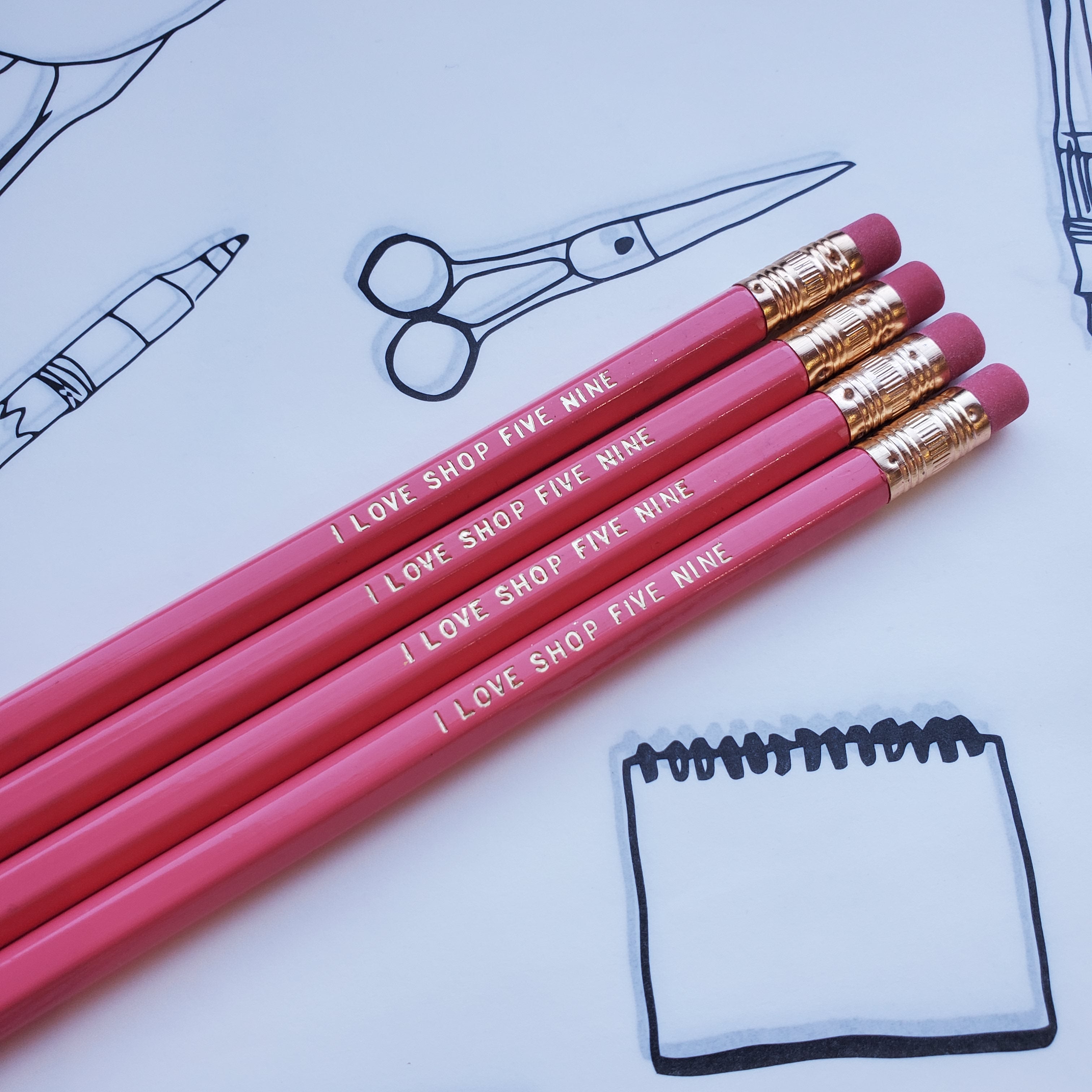 I Love Shop Five Nine Pencil