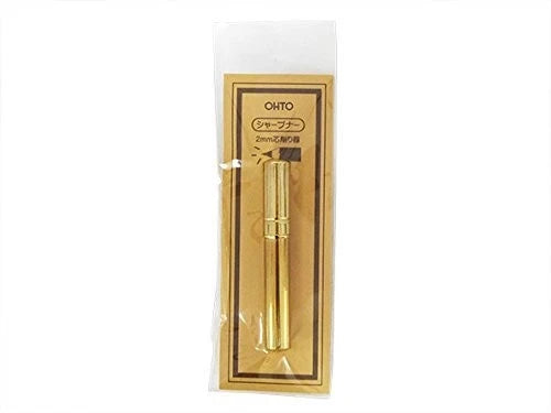 OHTO Wood Mechanical Sharp Pencil Brass Lead Sharpener