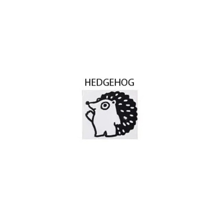 Chibi Yumi Kitagishi Hedgehog Rubber Stamp