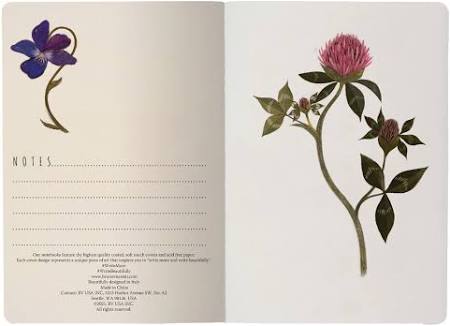 Symmetrical Flora Notebook