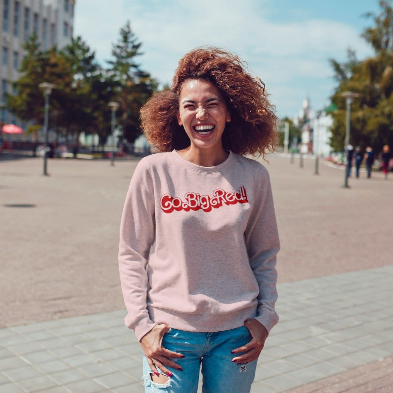 Go Big Red Crewneck
