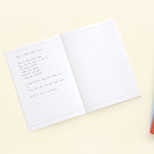A5 Color File Notebook / Flame Orange