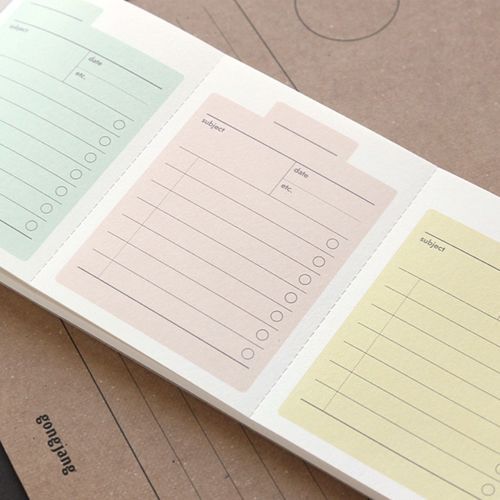Archiving Memo Pad / Document Print