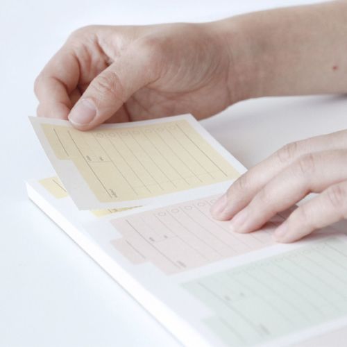 Archiving Memo Pad / Document Print