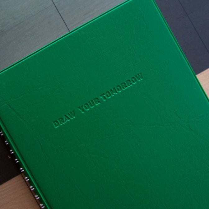 Small Draw Your Tomorrow Planner / Green
