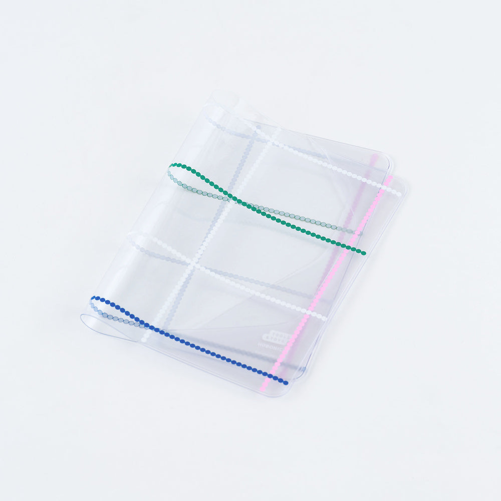 Hobonichi Techo / Yoshie Watanabe: Cover on Cover for A6 Size / Dotted Plaid