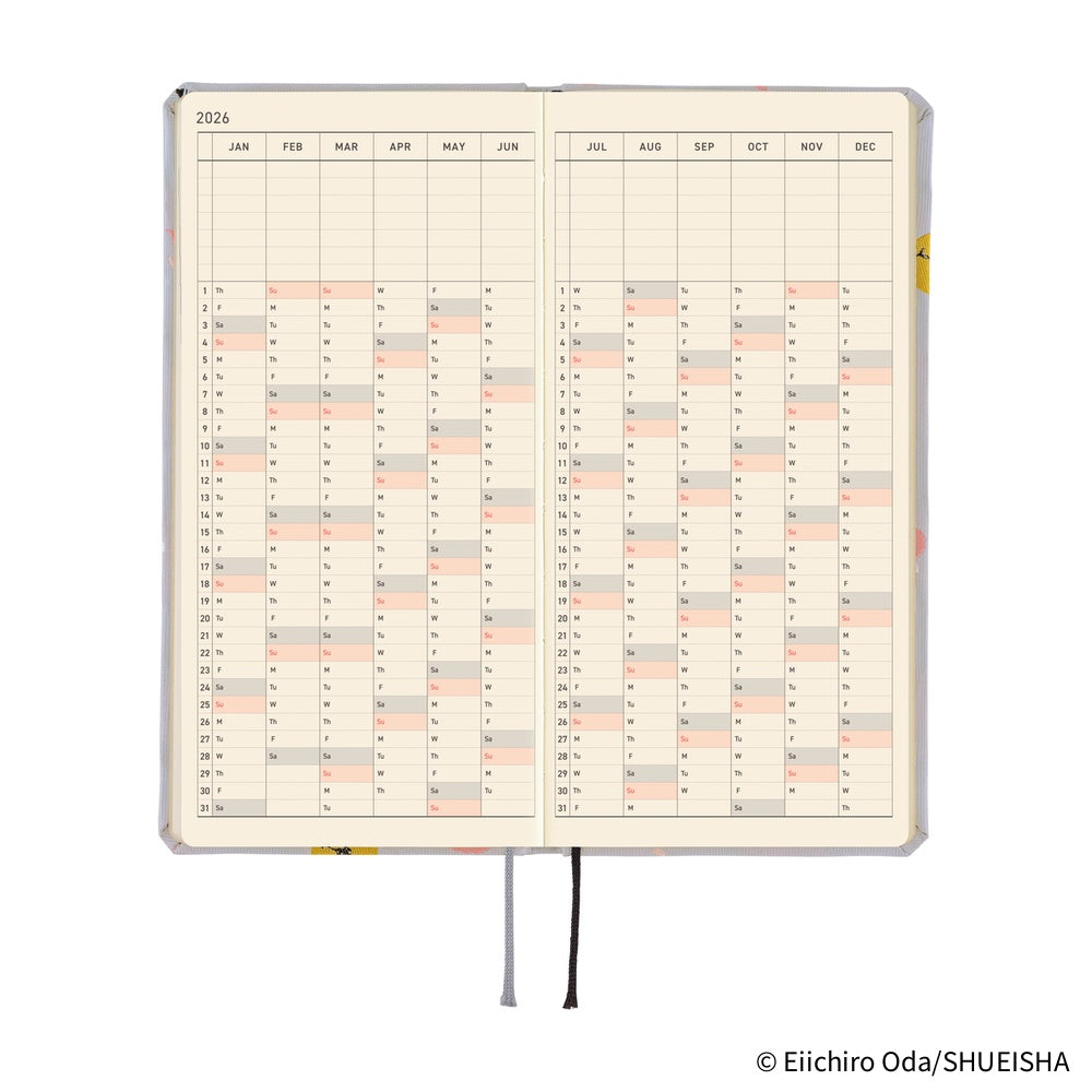 Coming Soon: Hobonichi Techo Weeks 2026 / ONE PIECE magazine / Hiriluk’s Cherry Blossoms