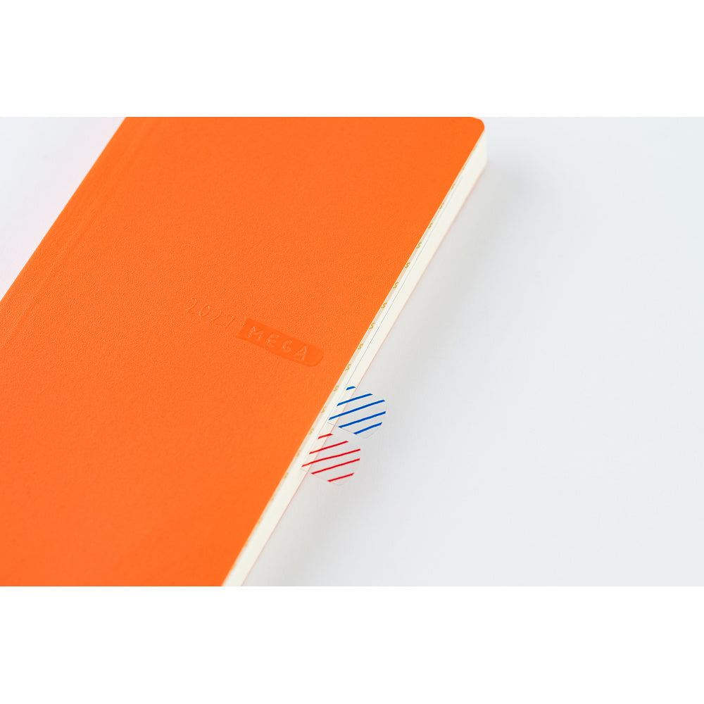 Hobonichi Techo Weeks MEGA / Sneaker: Mandarin Orange