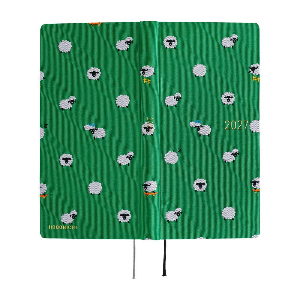 Hobonichi Techo Weeks / Bow & Tie: Sheep Sheep Sheep
