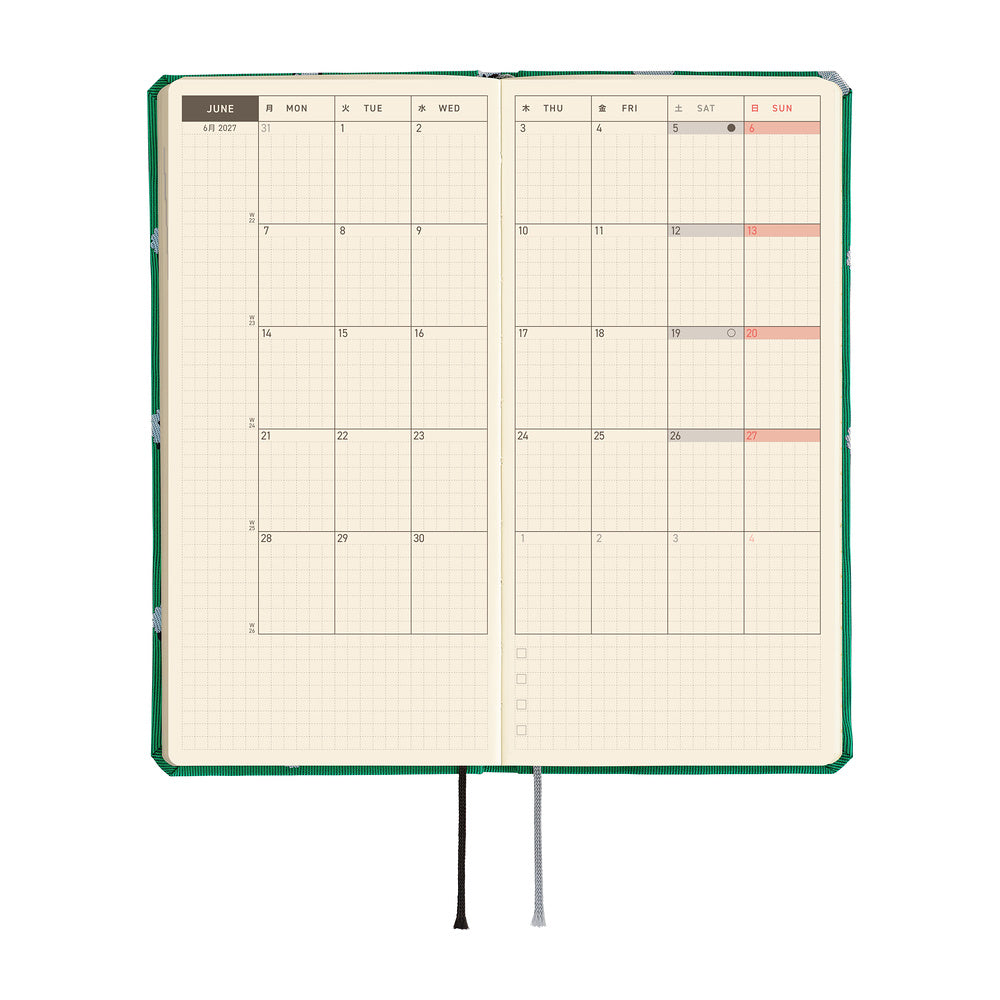 Hobonichi Techo Weeks MEGA / Bow & Tie: Sheep Sheep Sheep