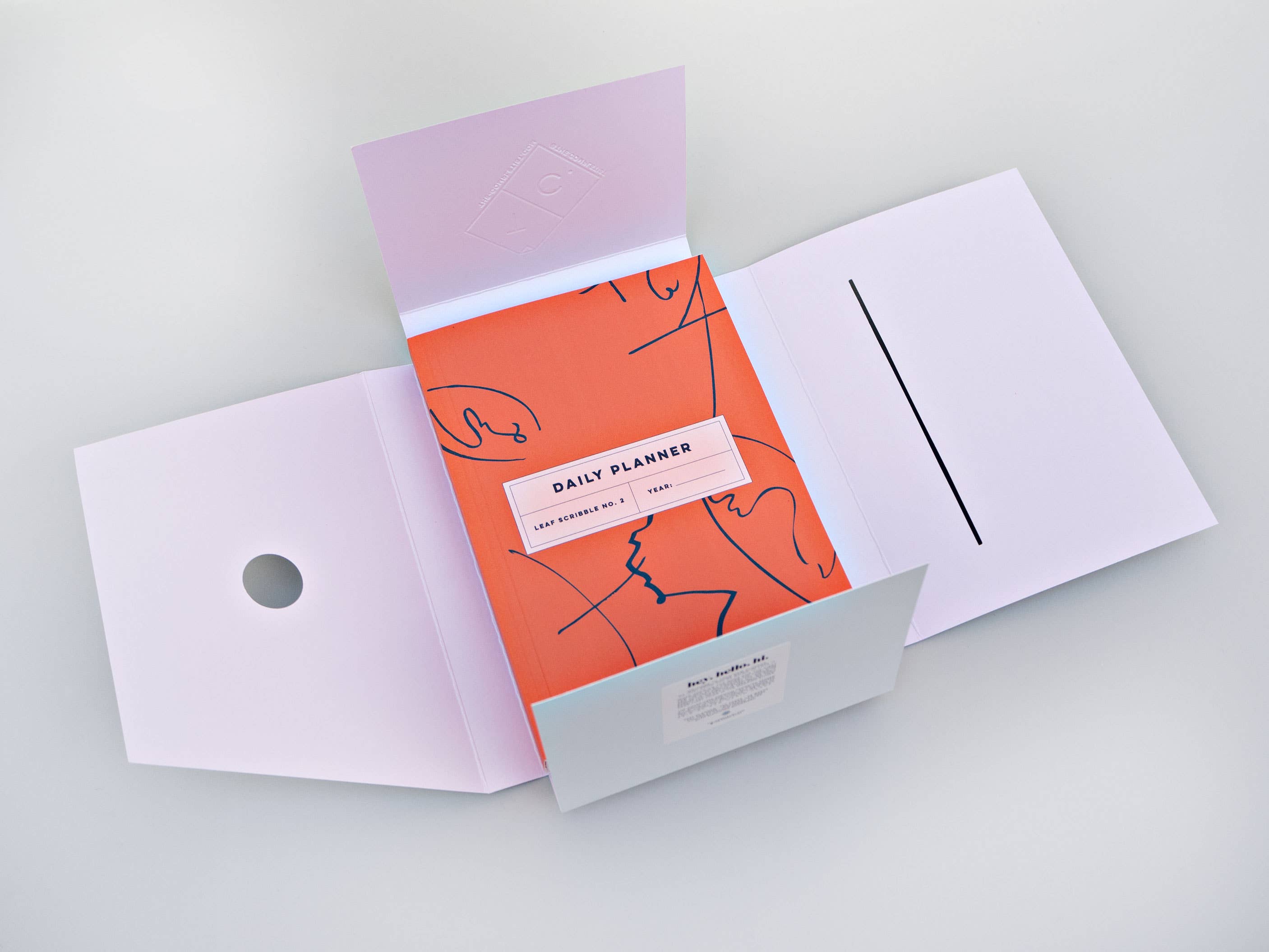 Leaf Scribble No.1 Daily Planner Book