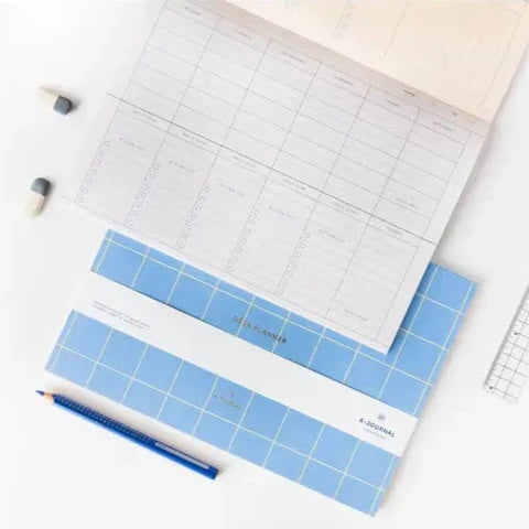 Lavender Blue Desk Planner