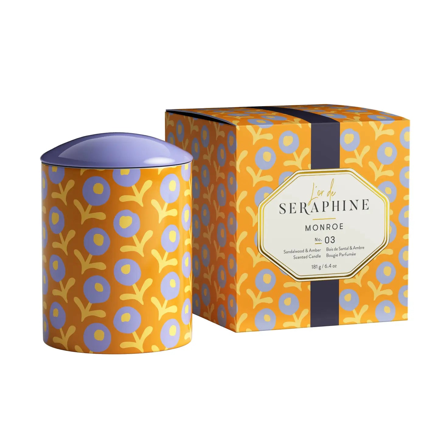 Monroe Ceramic Jar Candle