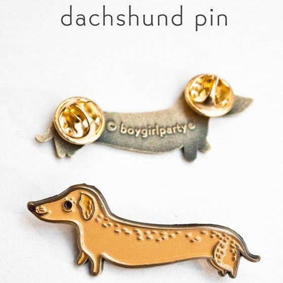 Dachshund Enamel Pin