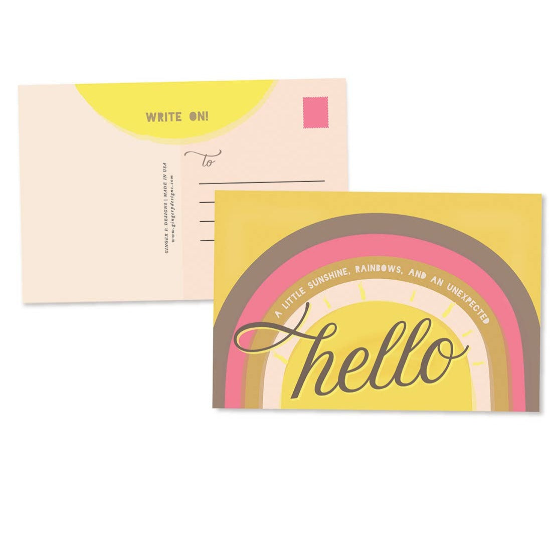 Hello Sunshine Postcards