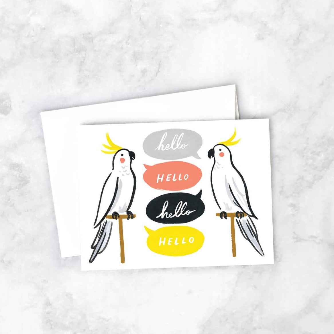 Cockatiels Card