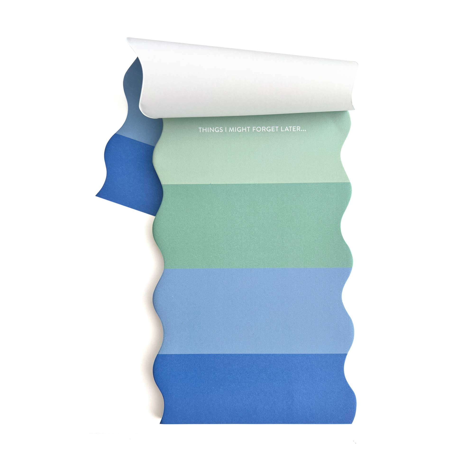 Cool Stripes Wave Notepad